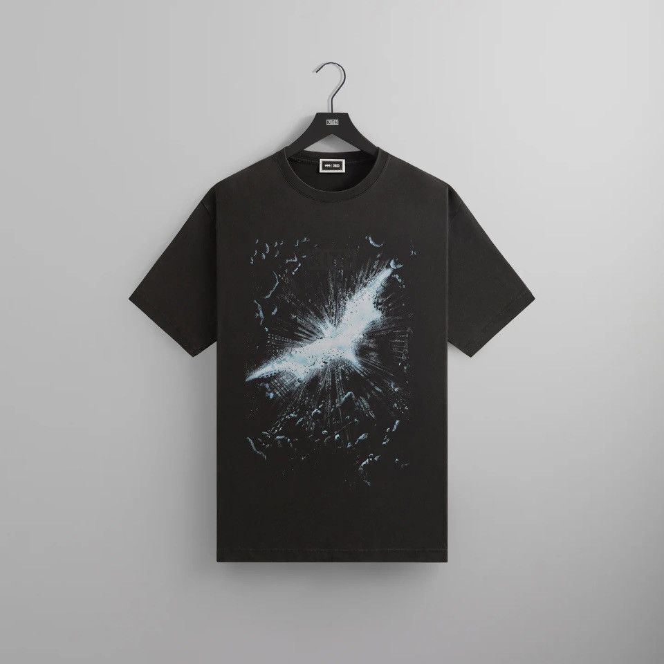 Batman × Kith Batman Kith Dark Knight Teaser Vintage Tee Black T 