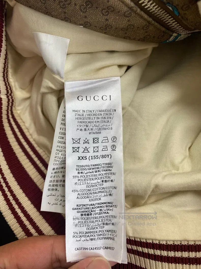 Gucci Gucci Doraemon co-branded old flower full print logo zippe Size US XXS / EU 40 - 4 Thumbnail