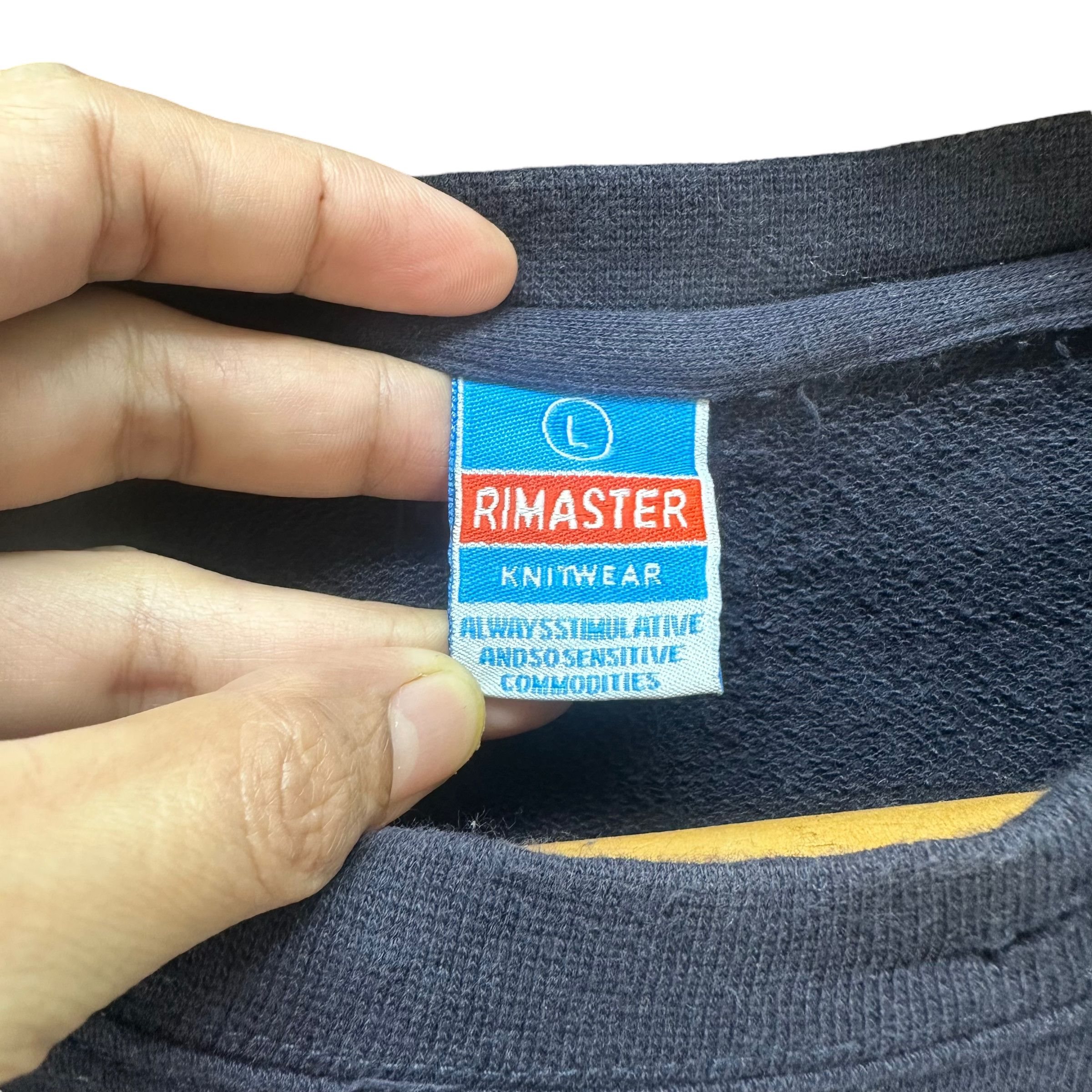 Japanese Brand TRASHED🔥 RIMASTER PAINT SPLATTER SWEATER #8305-002 Size US L / EU 52-54 / 3 - 6 Thumbnail