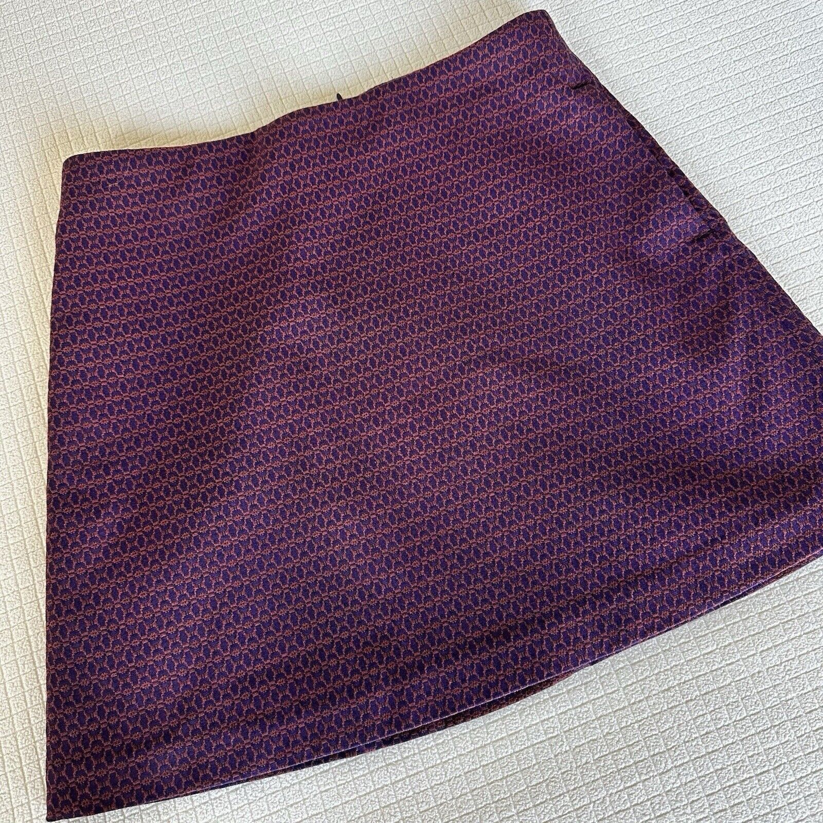 Aritzia Aritzia Wilfred A Line Mini Skirt Purple Burgundy Size 8 Size 28" / US 6 / IT 42 - 1 Thumbnail