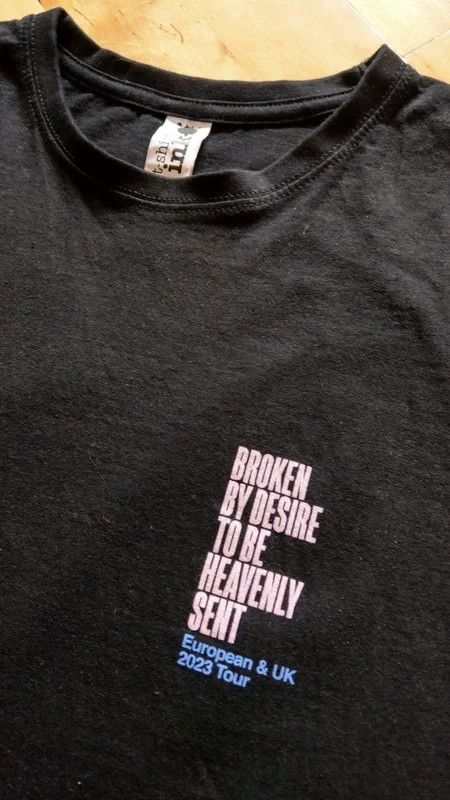 Band Tees Lewis Capaldi 2023 tour shirt Broken By Desire fan merch L Size US L / EU 52-54 / 3 - 3 Thumbnail
