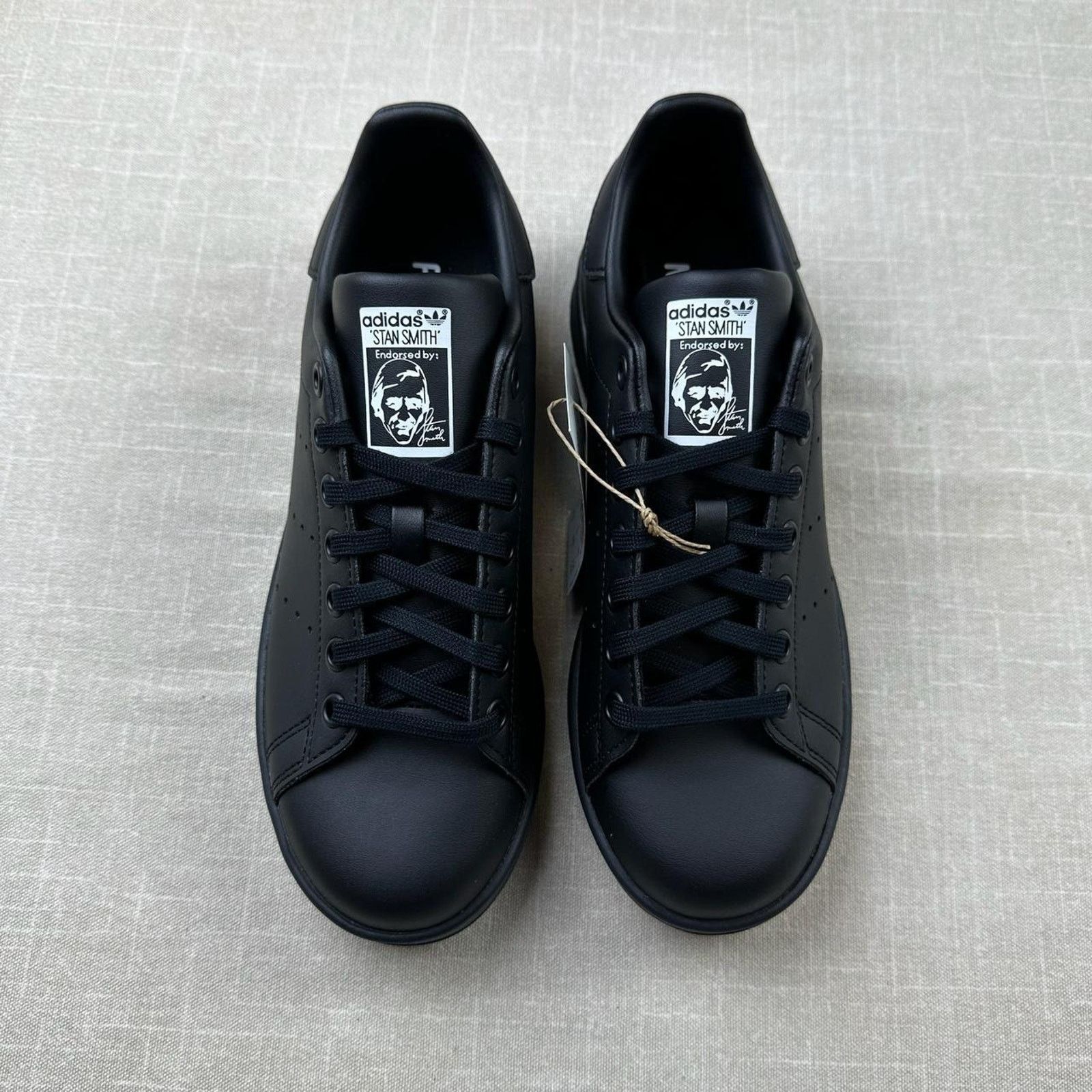 Adidas Adidas Stan Smith Junior “Triple Black" 6.5W Size US 6.5 / IT 36.5 - 4 Thumbnail