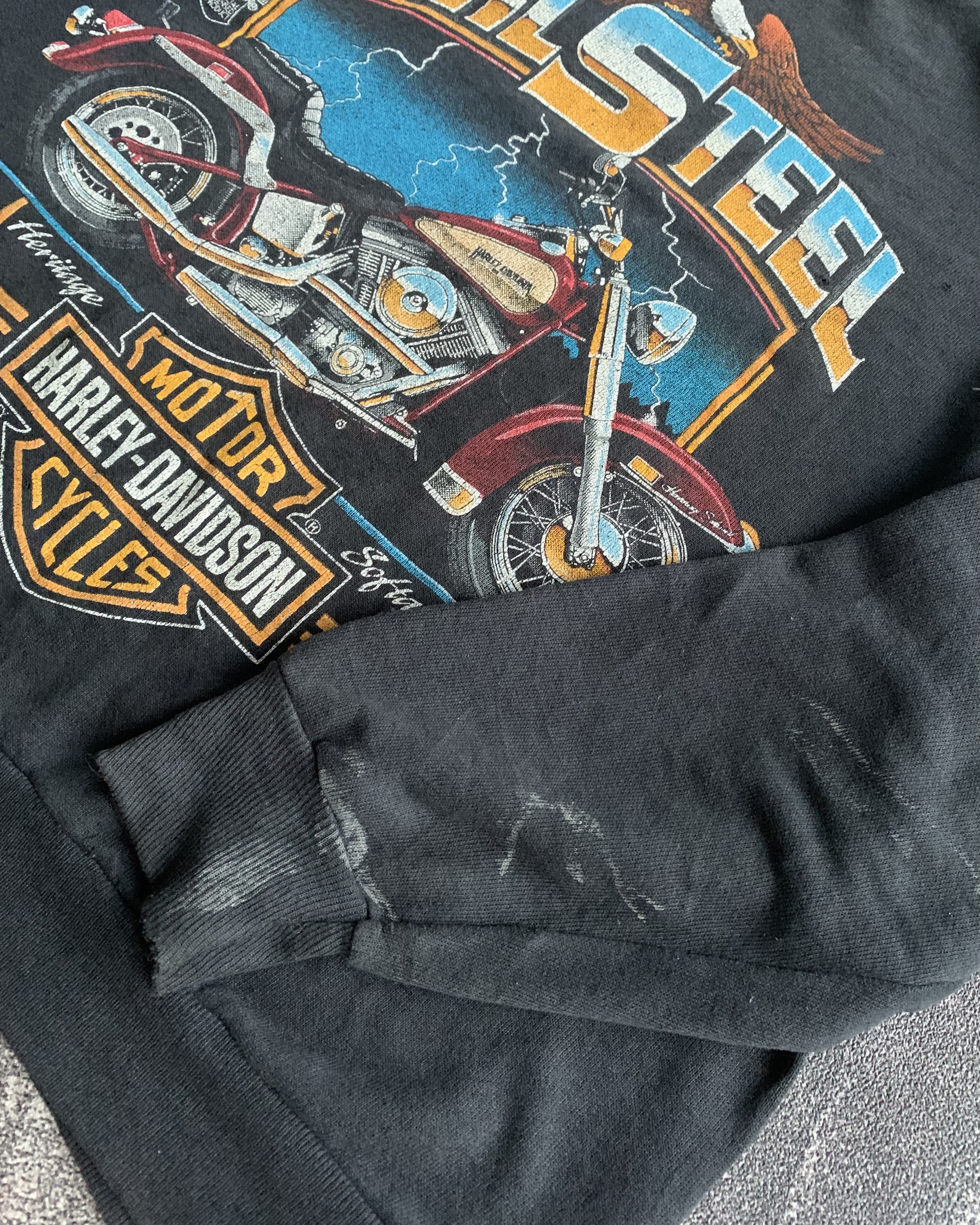 Harley Davidson 💎 Vintage 1988 Harley Davidson Sweatshirts Size US L / EU 52-54 / 3 - 8 Thumbnail