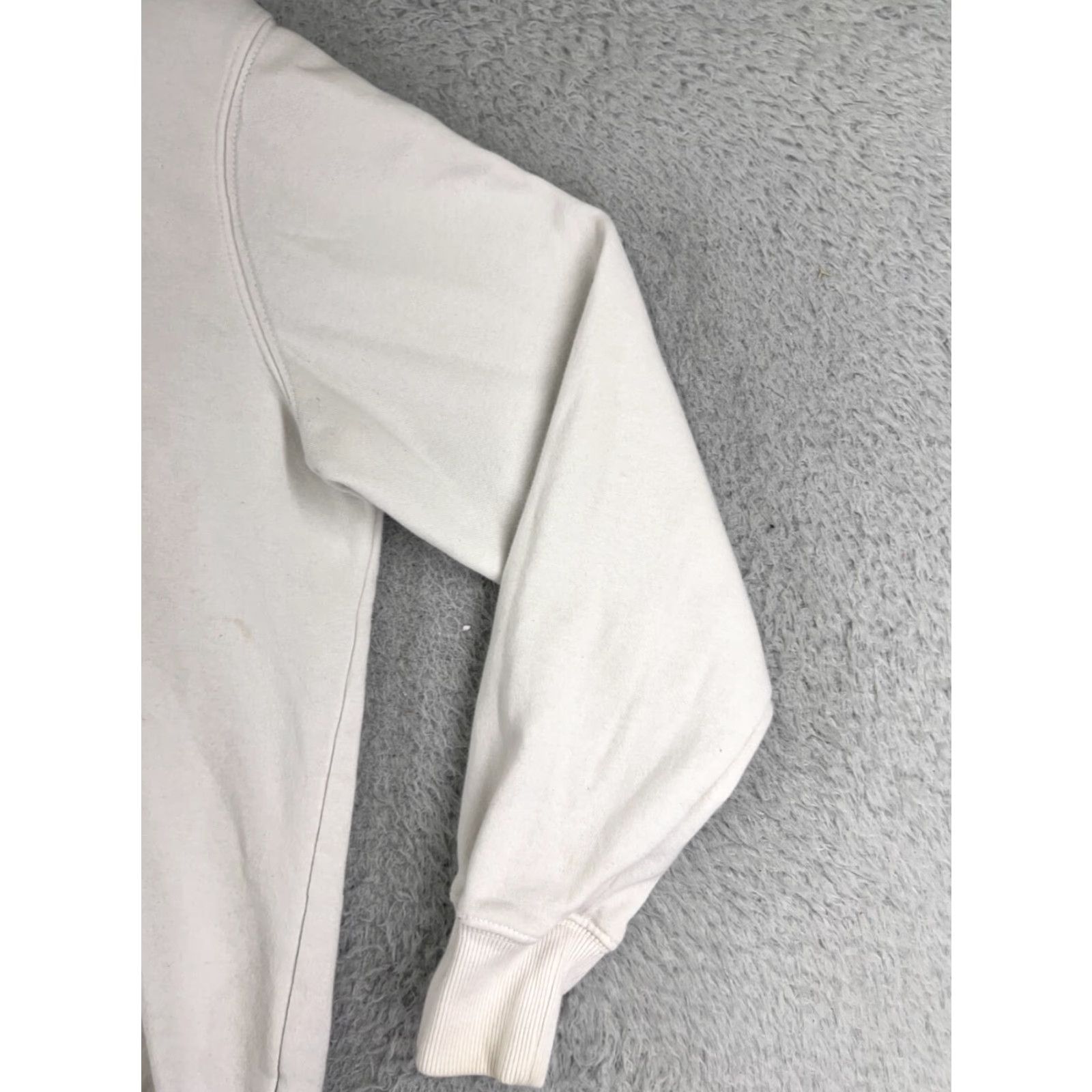 The North Face The North Face Hoodie Womens Medium White Activewear Pullover Cotton Drawstring Long Sleeve Logo Size M / US 6-8 / IT 42-44 - 4 Thumbnail