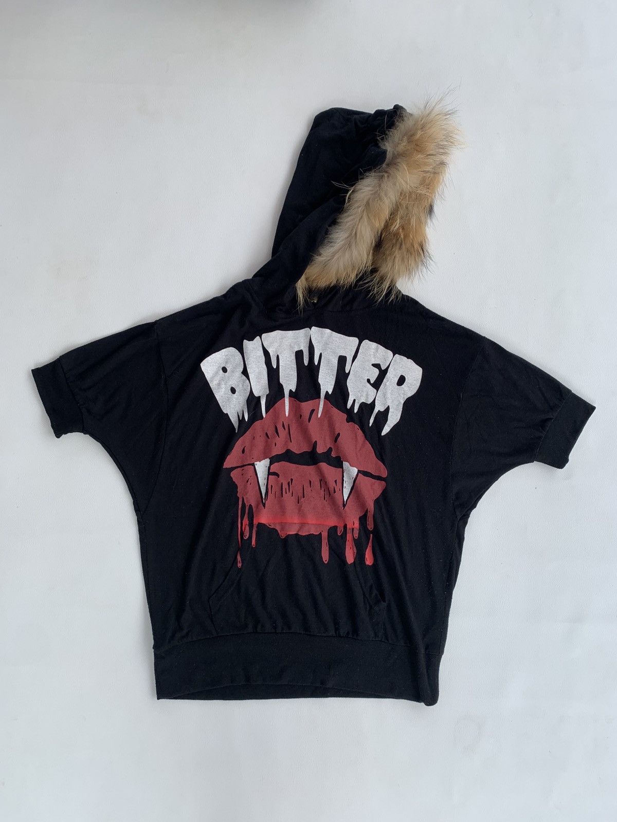 If Six Was Nine Galyge Bitter Kiss Sick Black Hoodie Size L / US 10 / IT 46 - 3 Thumbnail