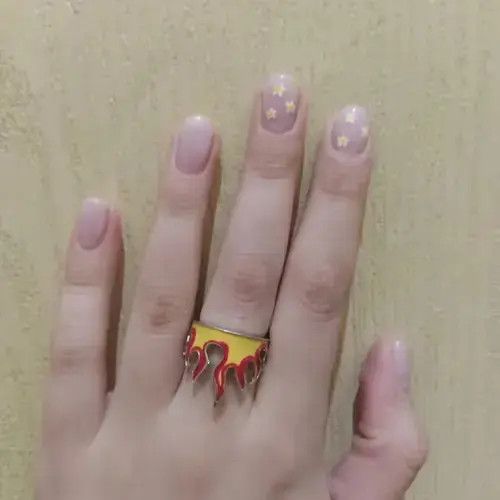 Ring Of Fire Flame Ring🔥🔥🔥 Size ONE SIZE - 4 Thumbnail