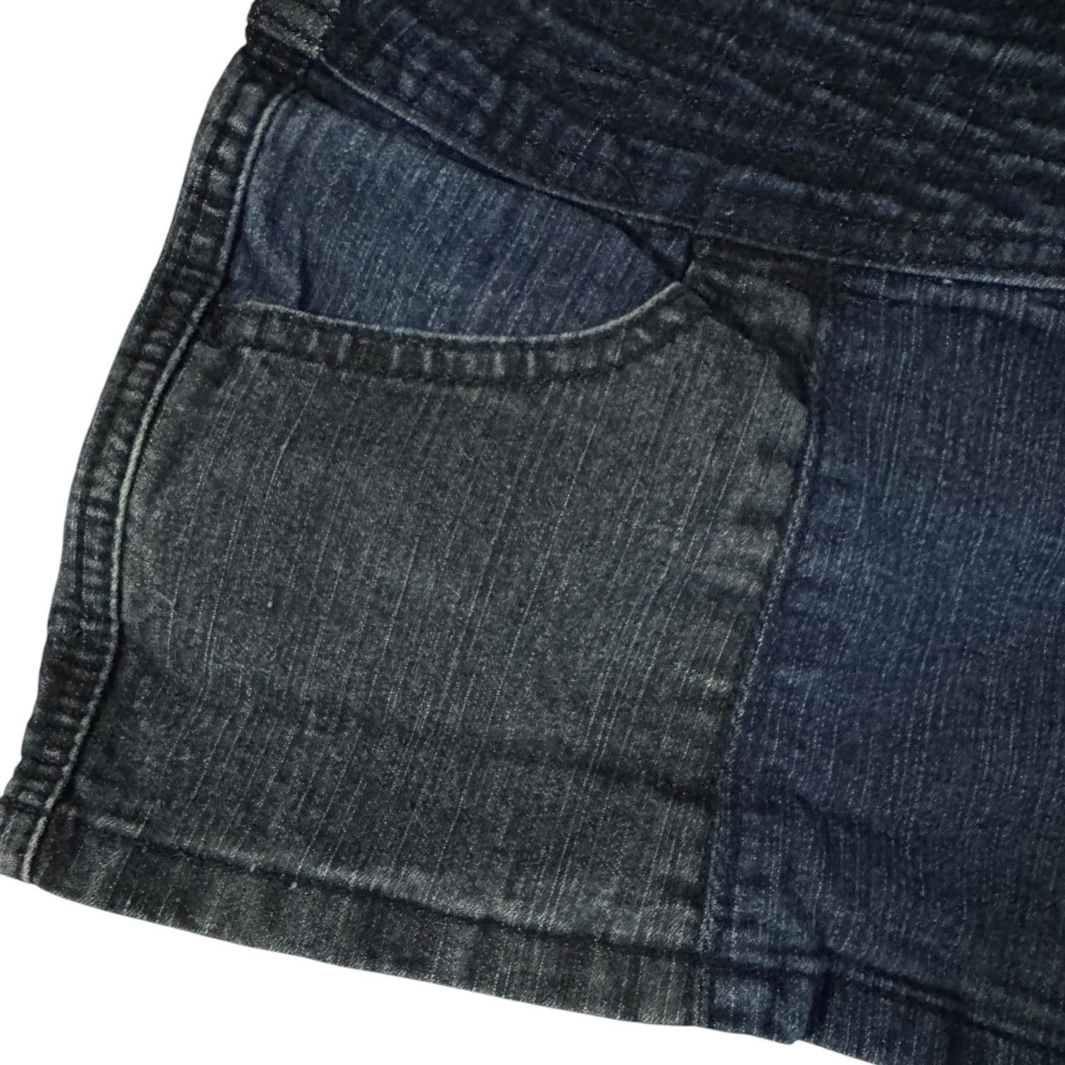 Other Be-Girl Activewear Junior’s Denim Patchwork Shorts Size 5/6 Size 28" / US 6 / IT 42 - 4 Thumbnail