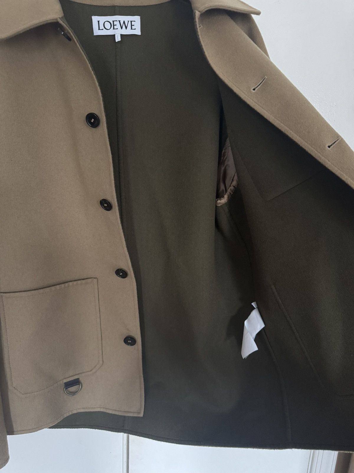 Loewe Cashmere / Wool Workwear Jacket Size US M / EU 48-50 / 2 - 7 Thumbnail