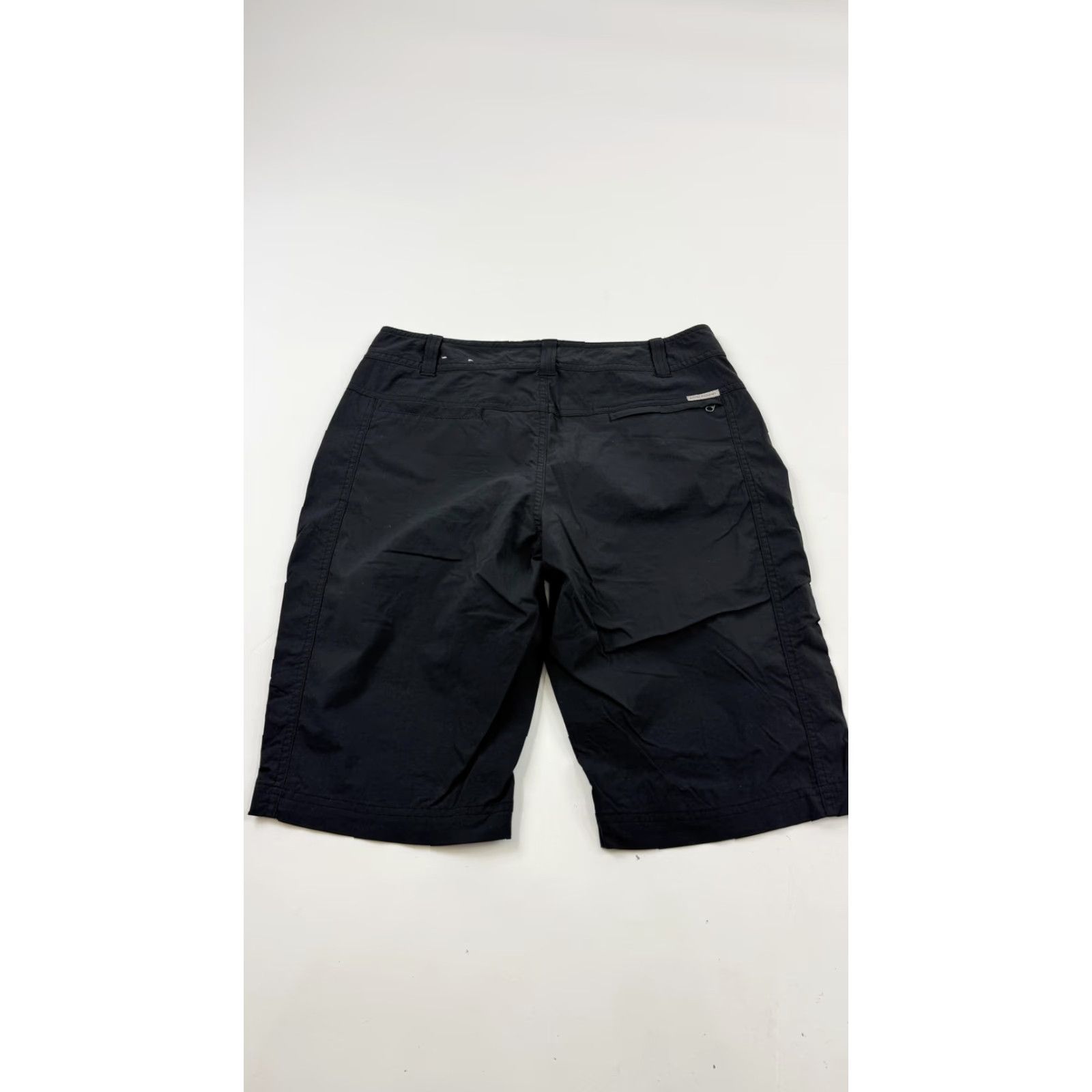 Royal Robbins Royal Robbins Shorts Womens 4 Black Nylon Spandex Hiking Outdoor Zip Pocket Bermuda Regular 9 in Inseam Gray Women Activewear Travel Casual Size 27" / US 4 / IT 40 - 6 Thumbnail