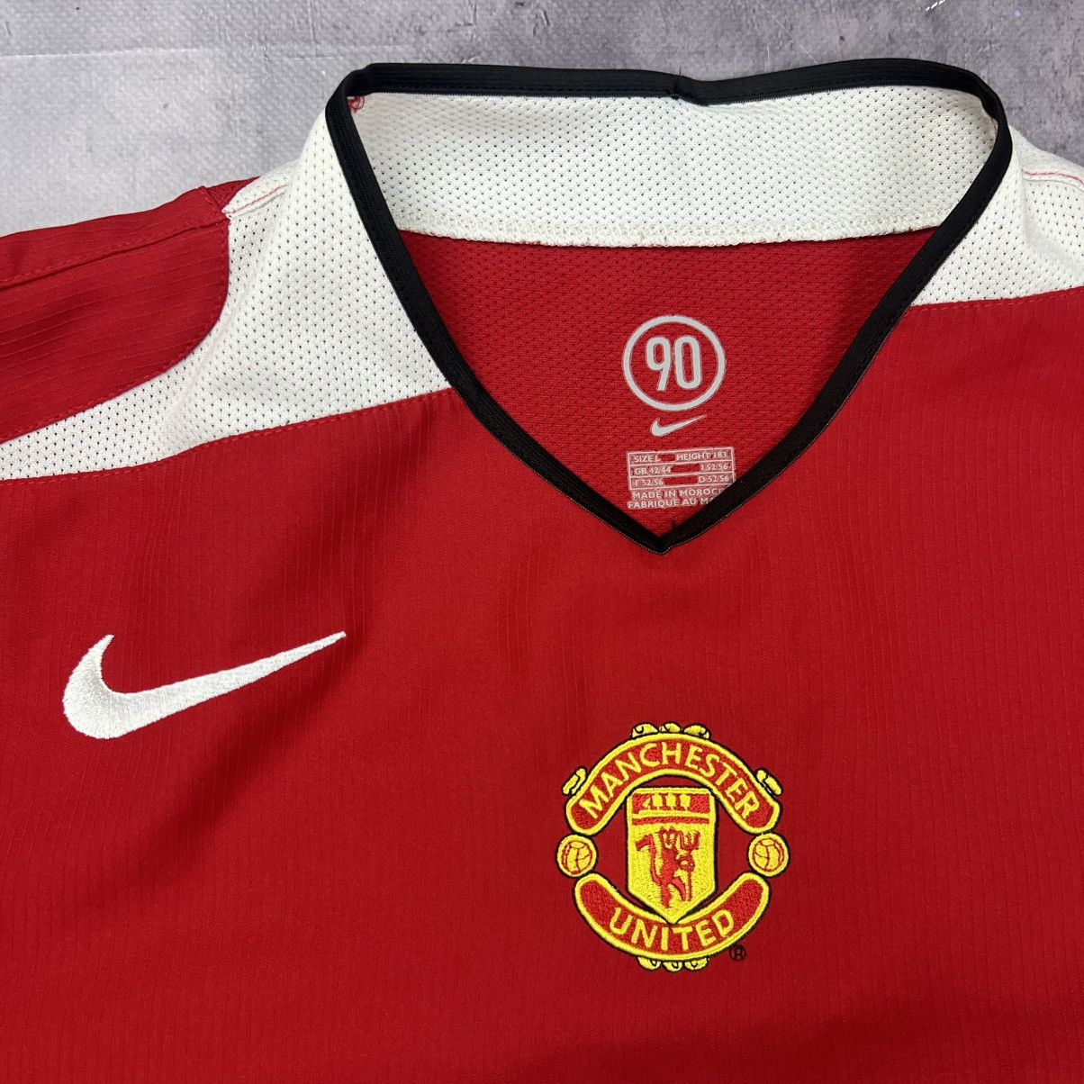 Nike Rare! Manchester United Nike Soccer Jersey Shirt 00s Size US L / EU 52-54 / 3 - 8 Thumbnail