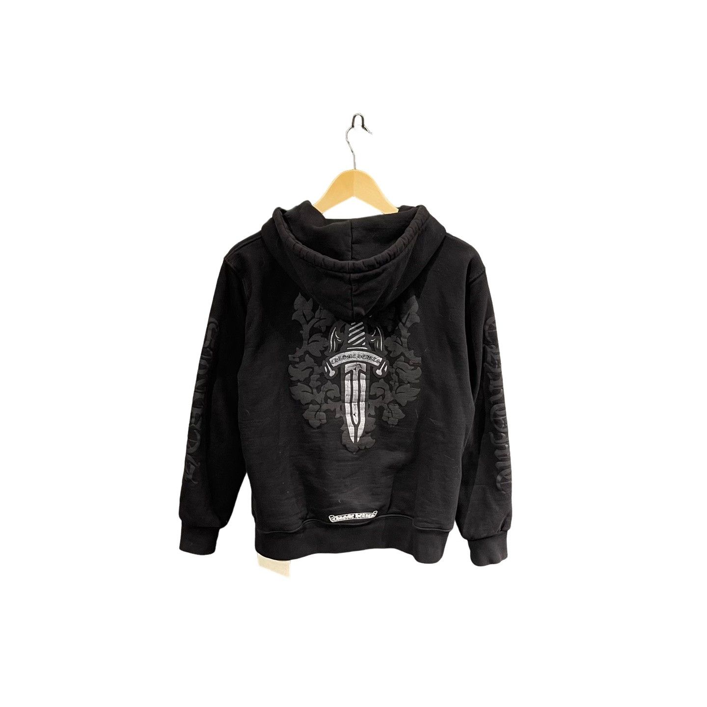 Chrome Hearts Chrome Hearts Dagger Vine Graphic Zip Hoodie Size S Size US S / EU 44-46 / 1 - 1 Thumbnail
