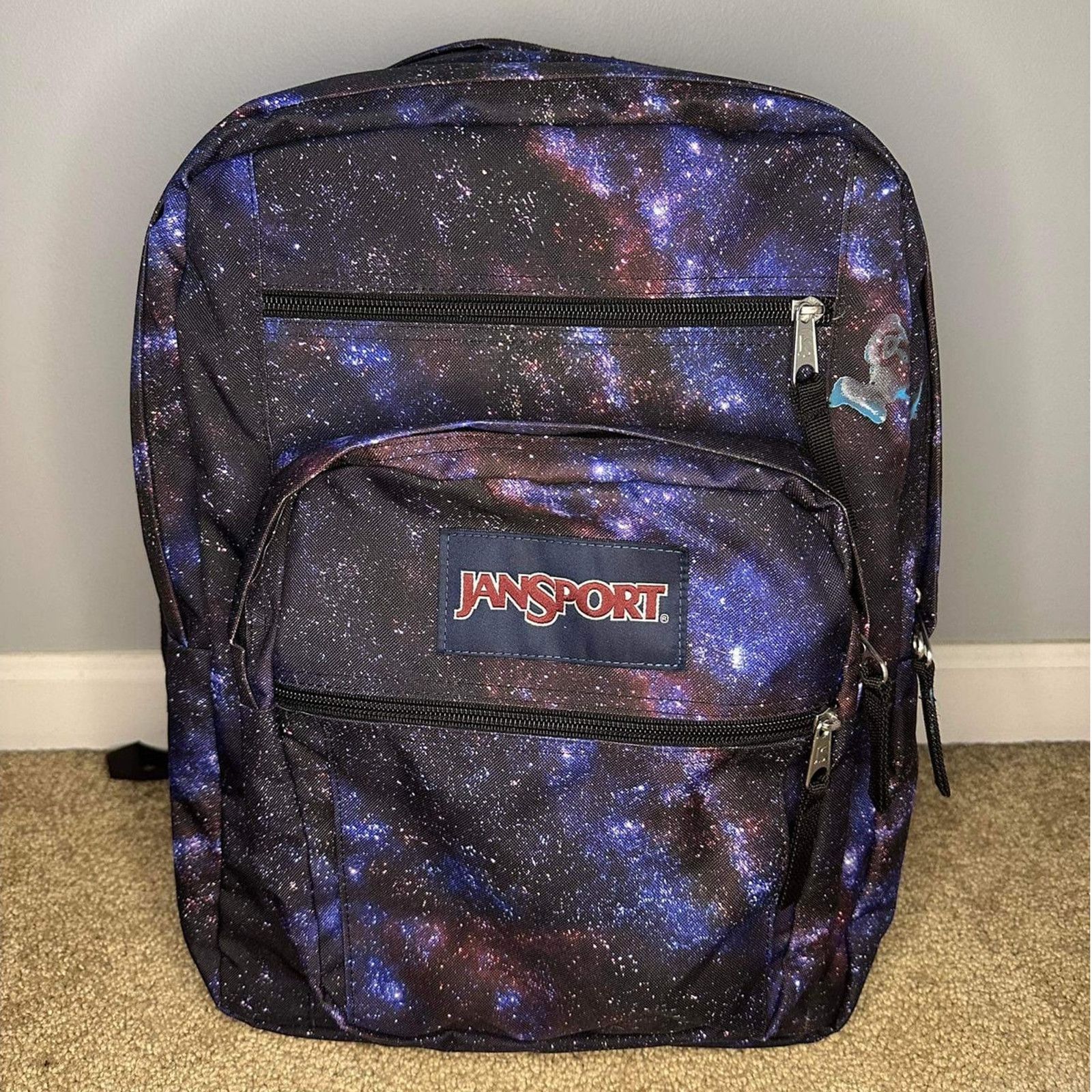 Jansport Jansport Cyberspace Galaxy Big Student Backpack Bookbag READ Size ONE SIZE - 3 Thumbnail