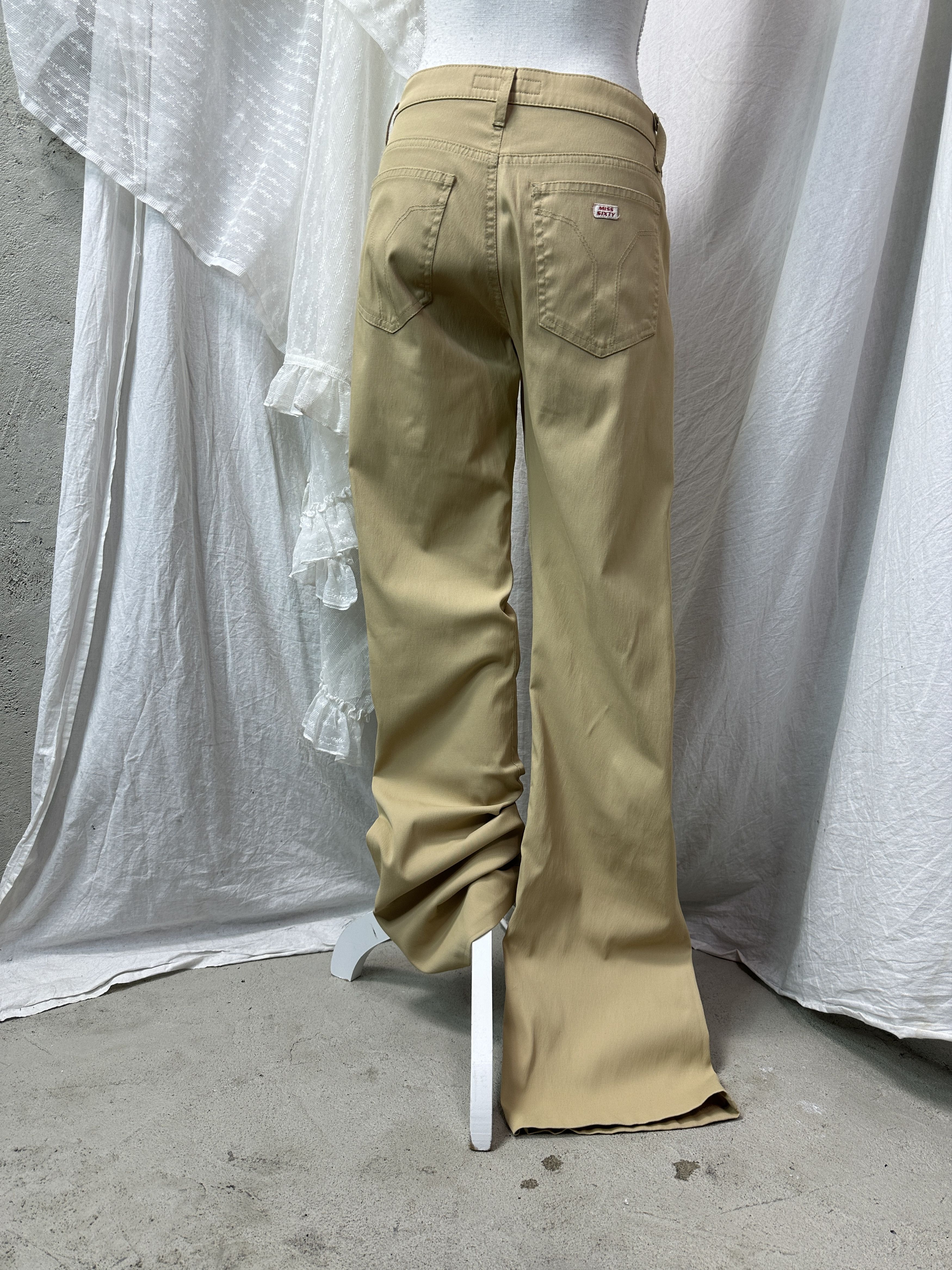 Miss Sixty Vintage Streetwear Flared Miss Sixty Pants Y2K Size 32" / US 10 / IT 46 - 2 Thumbnail