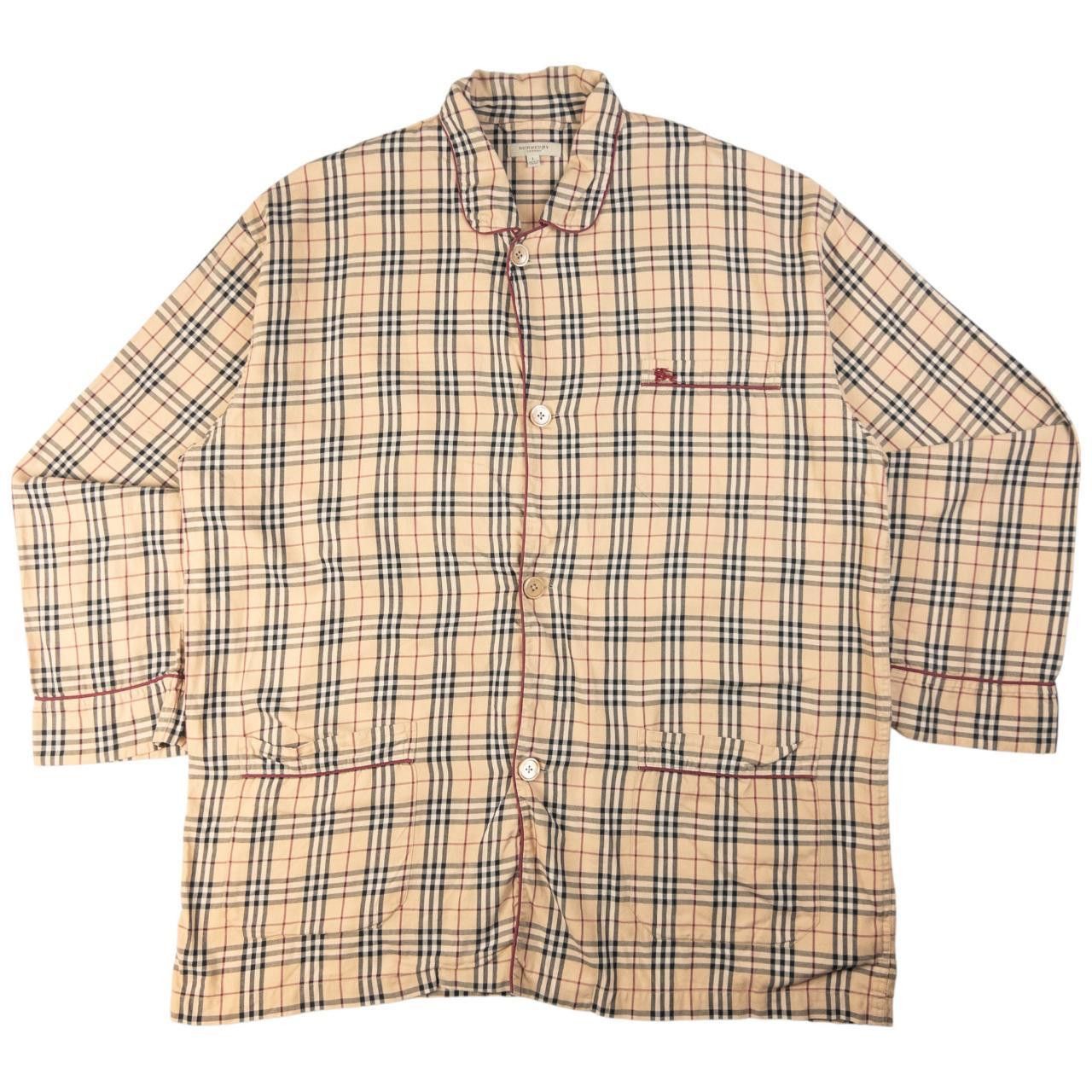 Burberry Vintage Burberry Nova Check Long Pyjama Set Size L Size ONE SIZE - 2 Thumbnail