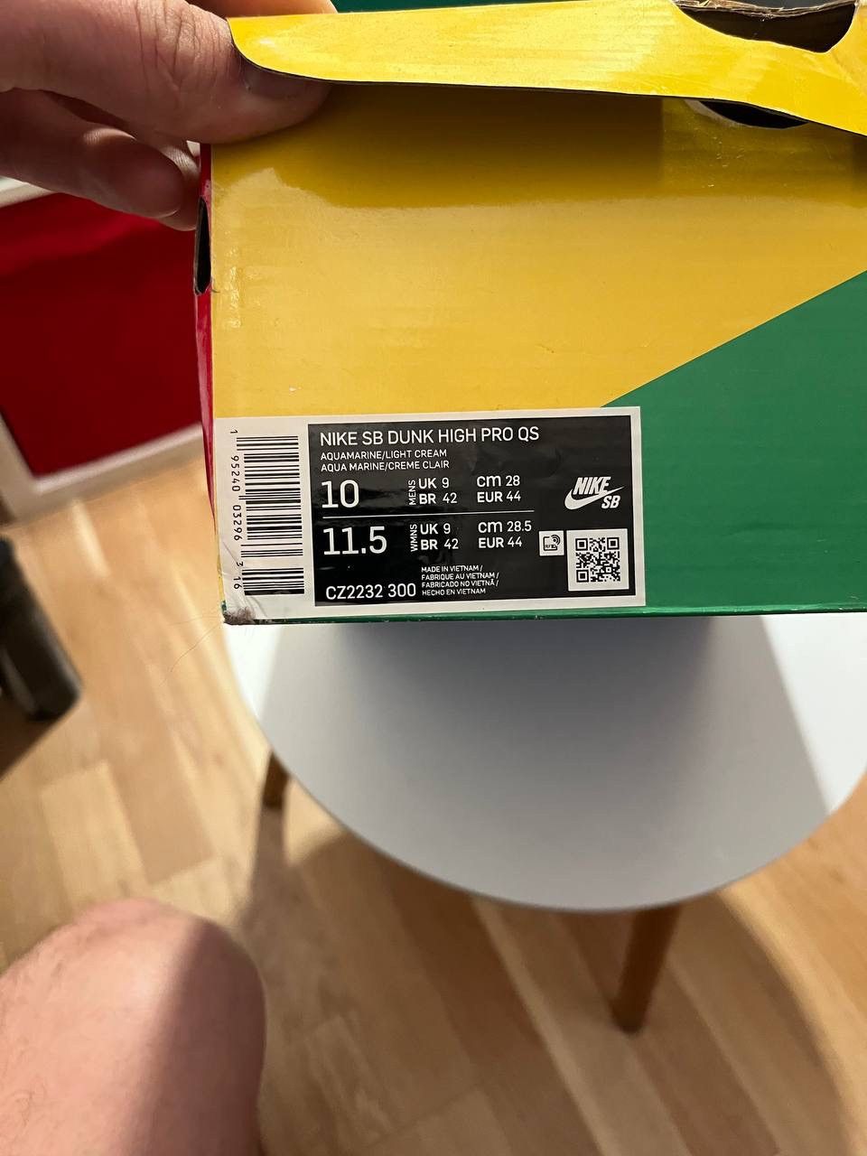 Nike Nike SB Dunk High Hawaii Size US 11 / EU 44 - 9 Thumbnail