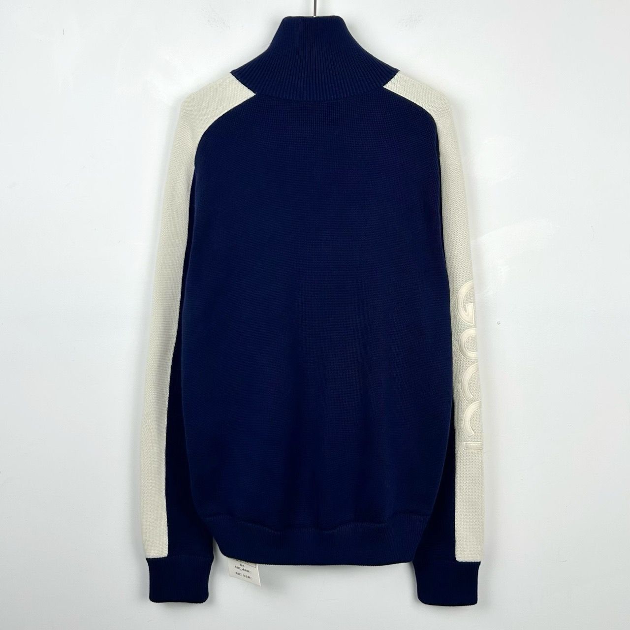 Gucci Gucci 24' New Logo Embroidered Stand Collar Blue & White Cot Size US S / EU 44-46 / 1 - 8 Thumbnail