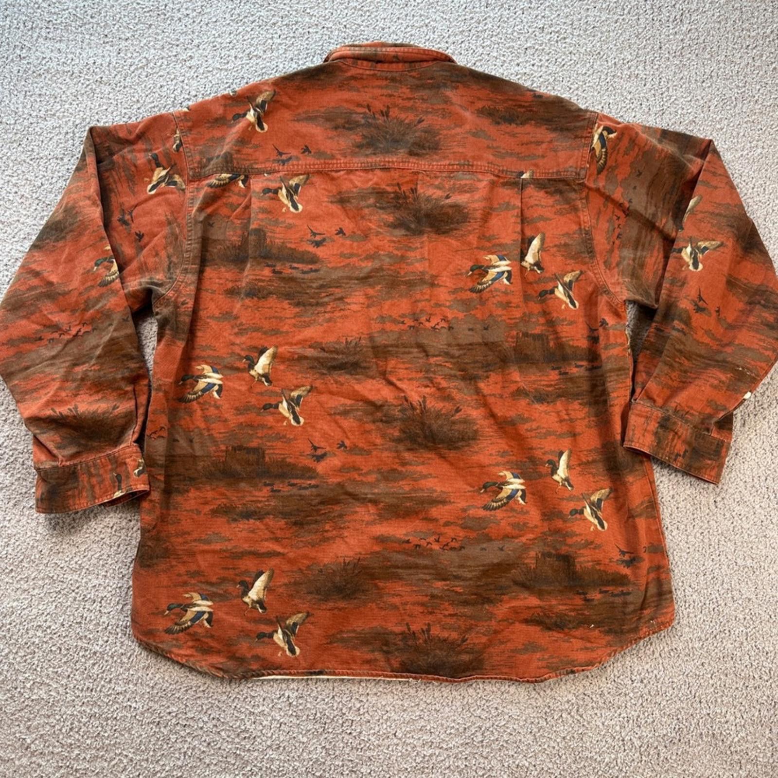 Columbia Columbia River Lodge Duck Hunting Shirt Mens XL Button Up Size US XL / EU 56 / 4 - 3 Thumbnail