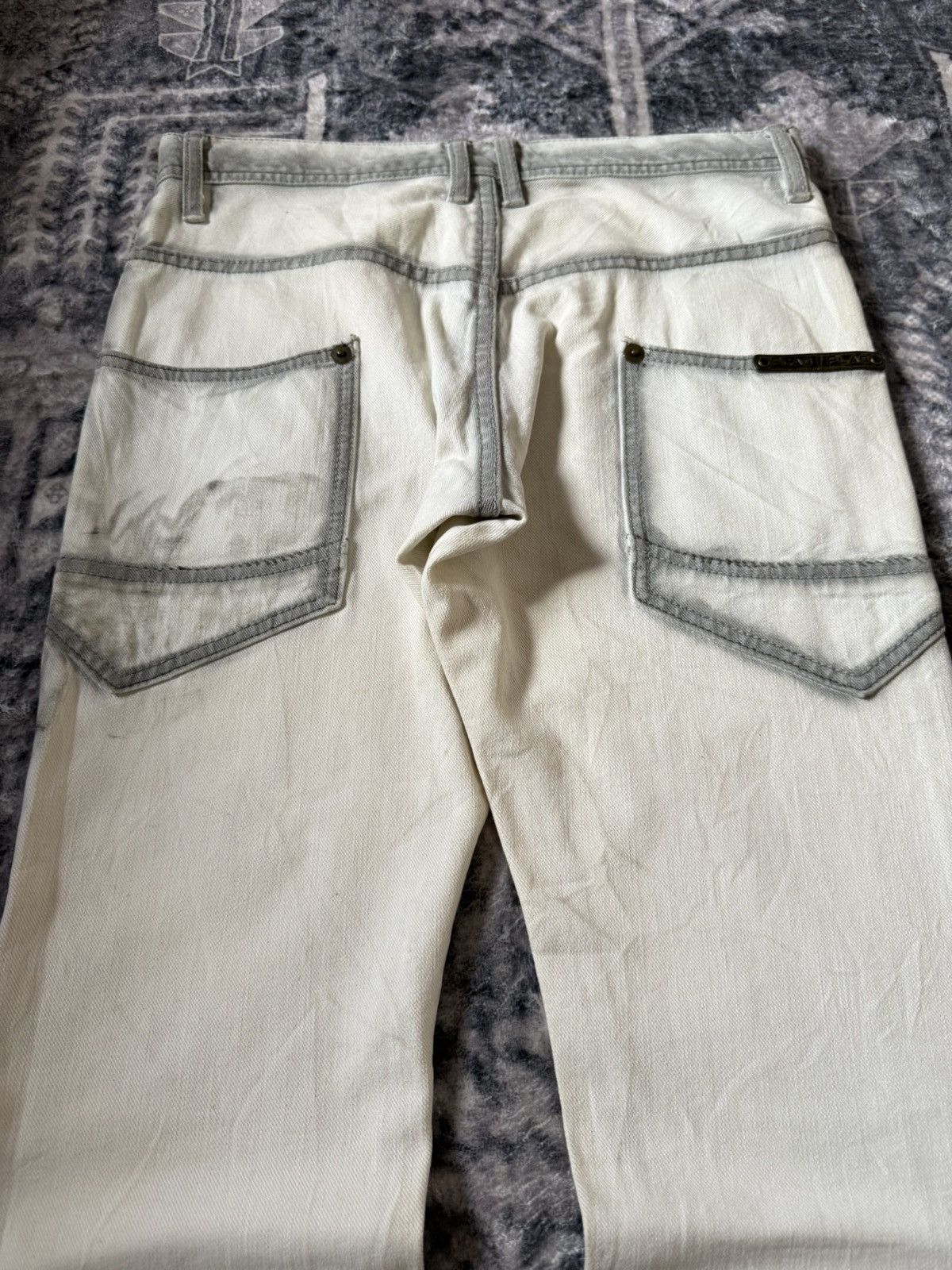 Tete Homme Tete Homme Japan Trompe l'oeil Contrast Stitch Jeans Size US 29 - 11 Thumbnail