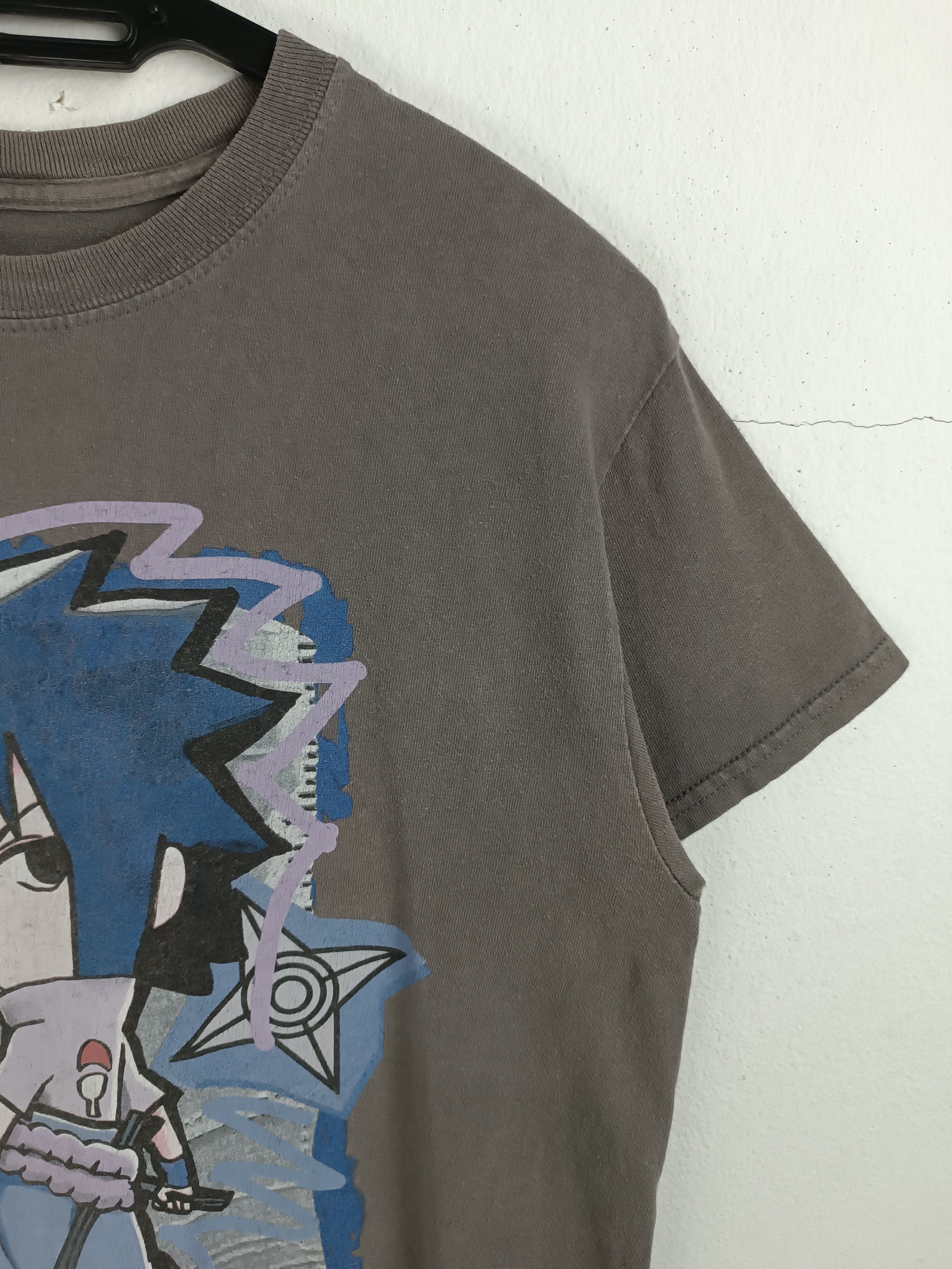 Anime VINTAGE UCHIHA SASUKE CHIBI CUTE DESIGN TEE naruto bleach Size US S / EU 44-46 / 1 - 6 Thumbnail