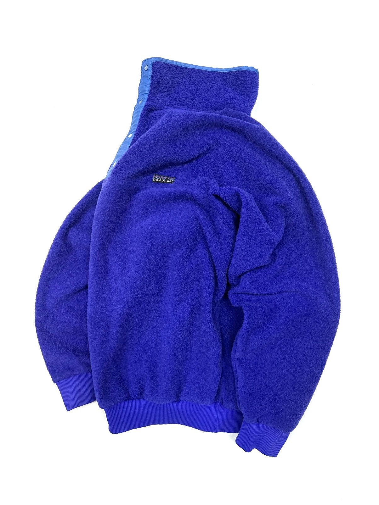 Patagonia Patagonia Synchilla Vintage 90s Men's Fleece Purple Jacket Size US L / EU 52-54 / 3 - 2 Thumbnail