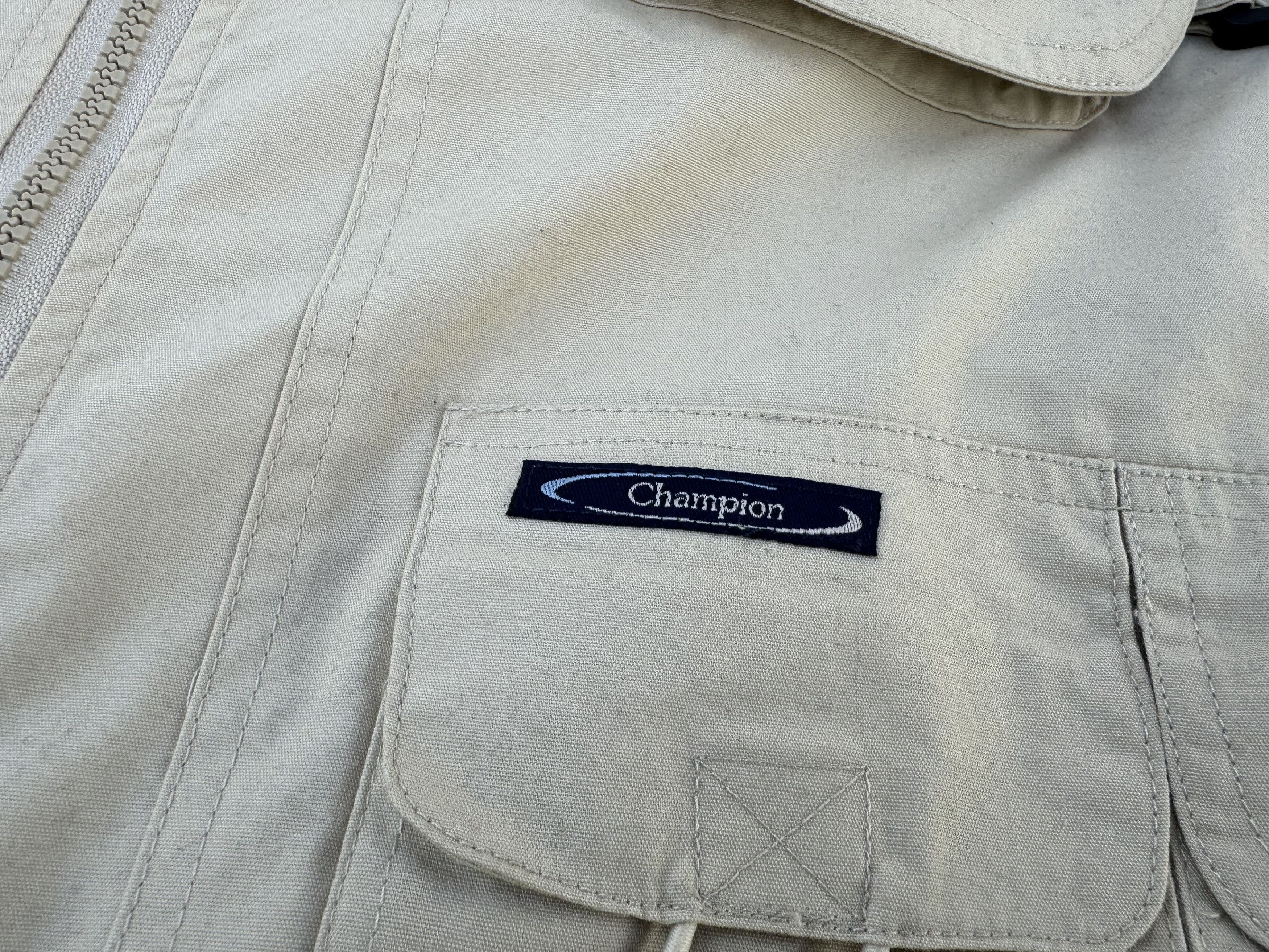 Champion Champion Utility Vest M 🏆 Rare Vintage Multi-Pocket Size US M / EU 48-50 / 2 - 3 Thumbnail