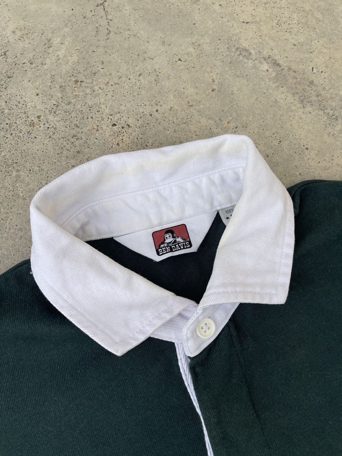 Ben Davis × Vintage Ben Davis Polo Rugby Long sleeve Size US XXL / EU 58 / 5 - 13 Thumbnail