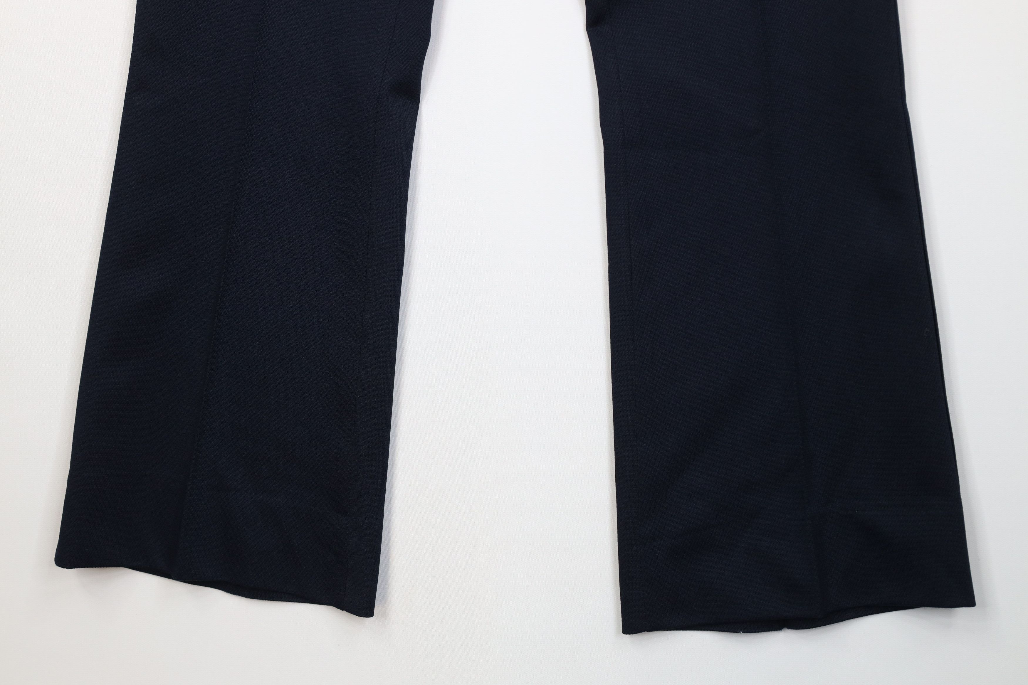 Levi's Vintage 70s Levis Wide Leg Bell Bottoms Chino Pants Blue USA Size US 32 / EU 48 - 4 Thumbnail