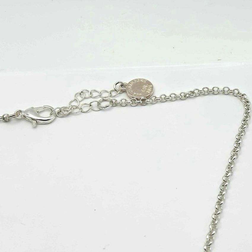 Other Silver Crystal Drop Necklace Size ONE SIZE - 3 Thumbnail