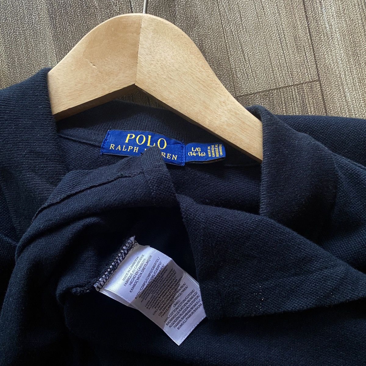 Polo Ralph Lauren × Rugby Ralph Lauren × Vintage Polo Ralph Lauren Slim Fit Long Sleeve Rugby Shirt Size US L / EU 52-54 / 3 - 3 Thumbnail