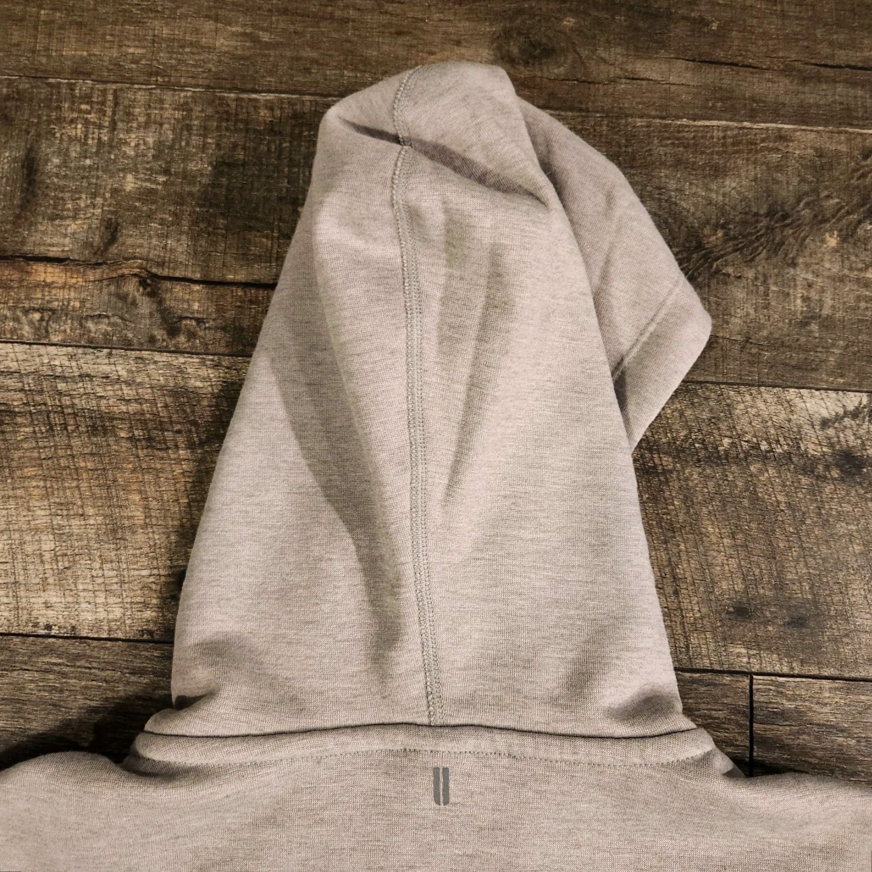 Vintage NOBULL Hoodie Women's Large Gray Athletic Gym Performance Pullover Hooded Size L / US 10 / IT 46 - 7 Thumbnail