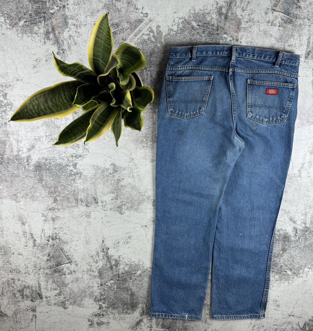 Dickies Faded Dickies Work Y2K Very Worn Denim 38/32 Jeans Pants Size US 38 / EU 54 - 2 Thumbnail