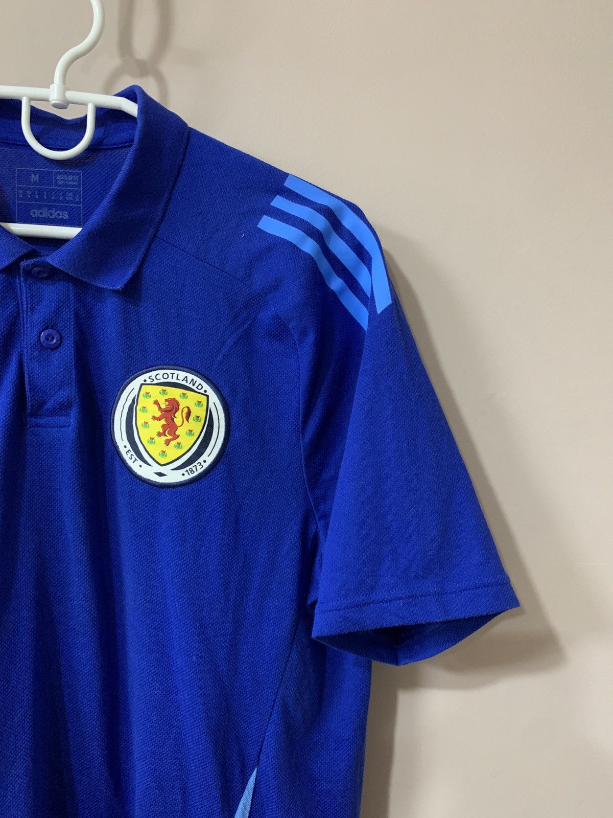 Adidas Scotland 22/23 Training Football Polo Shirt Adidas Soccer M Size US M / EU 48-50 / 2 - 4 Thumbnail