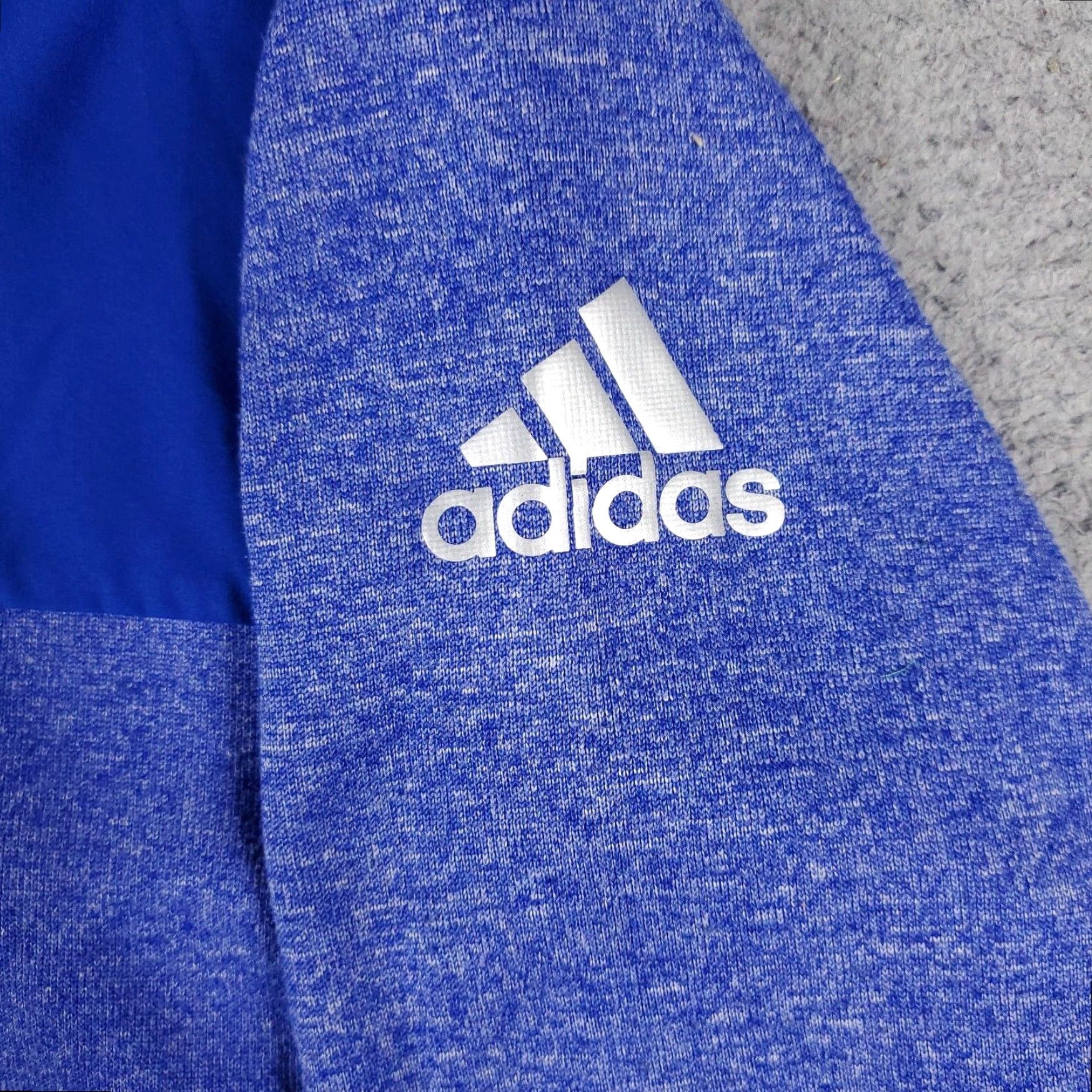 Adidas Adidas Womens Small Blue Full Zip Hoodie Size S / US 4 / IT 40 - 5 Thumbnail