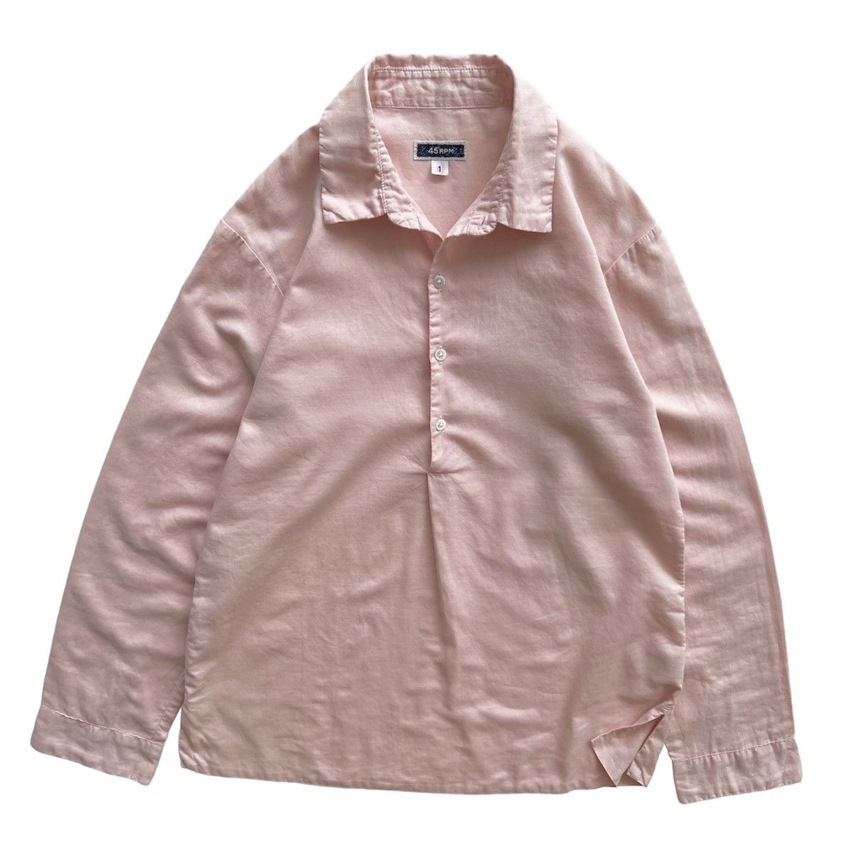 45rpm × Japanese Brand VINTAGE 45RPM PULLOVER SHIRT Size US S / EU 44-46 / 1 - 5 Thumbnail