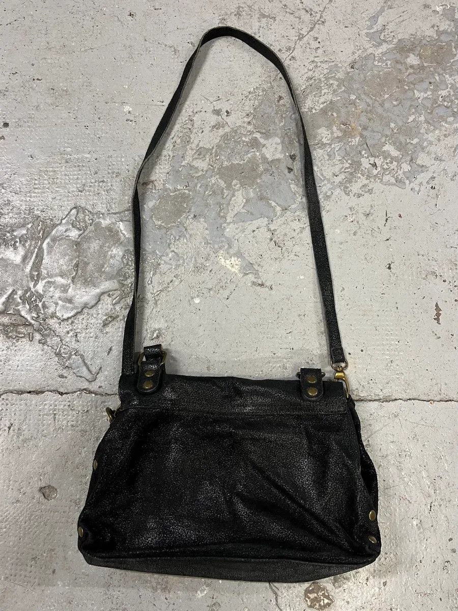 Miu Miu 2000s Miu Miu Black Archive Leather Crossbody Bag Size ONE SIZE - 8 Thumbnail