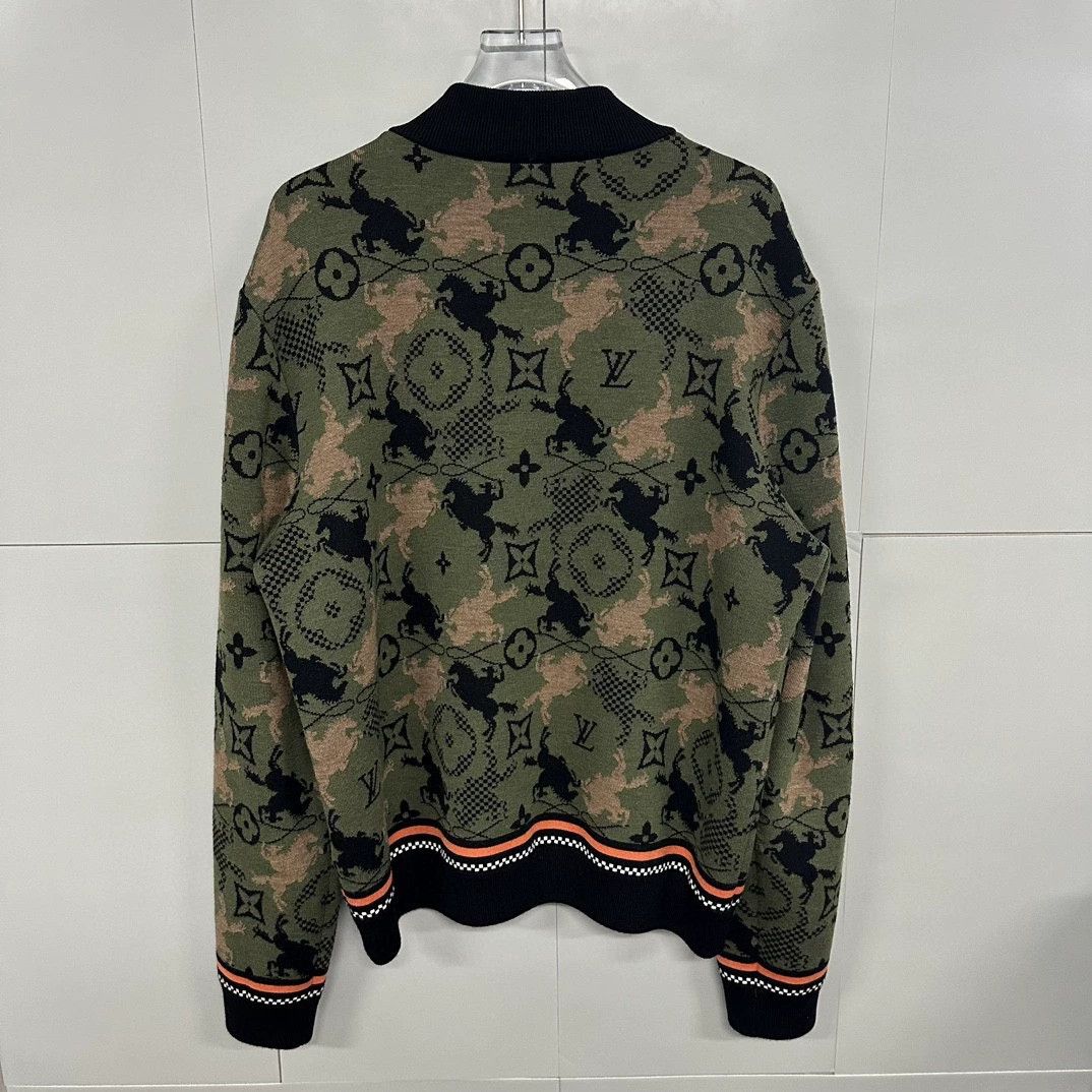 Louis Vuitton louis vuitton ss24 camo knit jacket Size US XXL / EU 58 / 5 - 4 Thumbnail