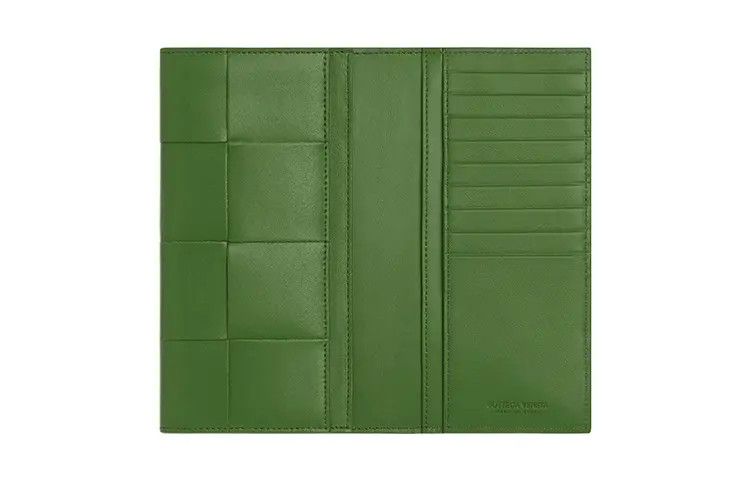 Bottega Veneta o1loc1c0325 Size: OS / 679845 Long Wallet in Green Size ONE SIZE - 3 Thumbnail