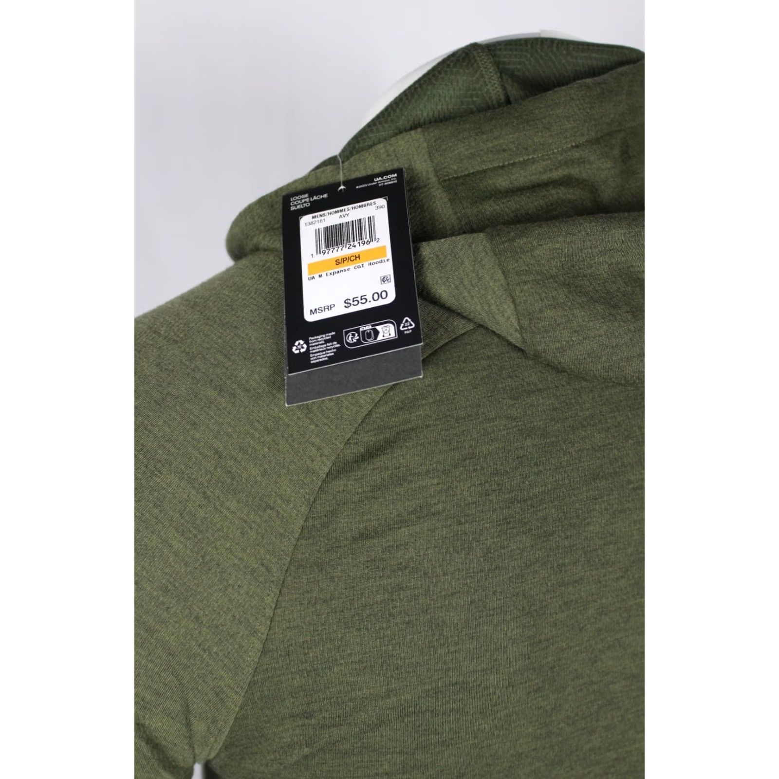 Under Armour Under Armour Men's Expanse Gear Infrared Hoodie S Small Green 1382181 390 Size US S / EU 44-46 / 1 - 3 Thumbnail