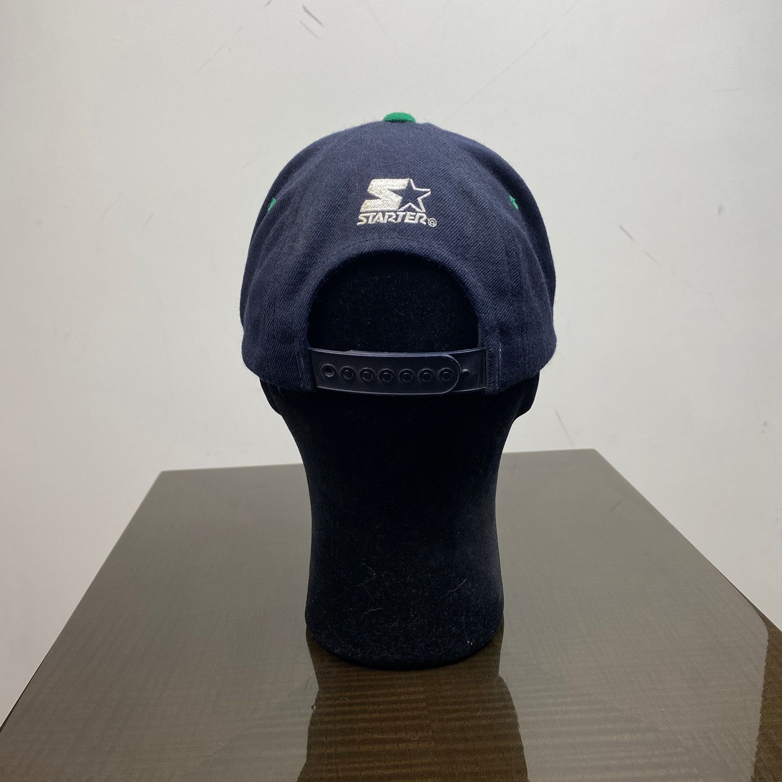 Starter × Vintage VTG 90s Starter Notre Dame Fighting Irish Wool Snapback Hat Size ONE SIZE - 4 Thumbnail