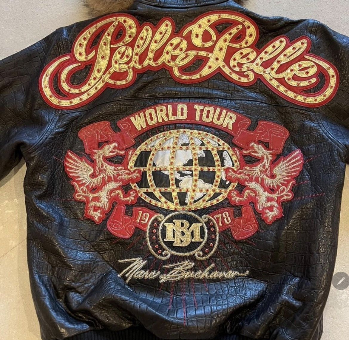 Pelle Pelle Pelle Pelle Fur Leather Jacket Size US L / EU 52-54 / 3 - 4 Thumbnail