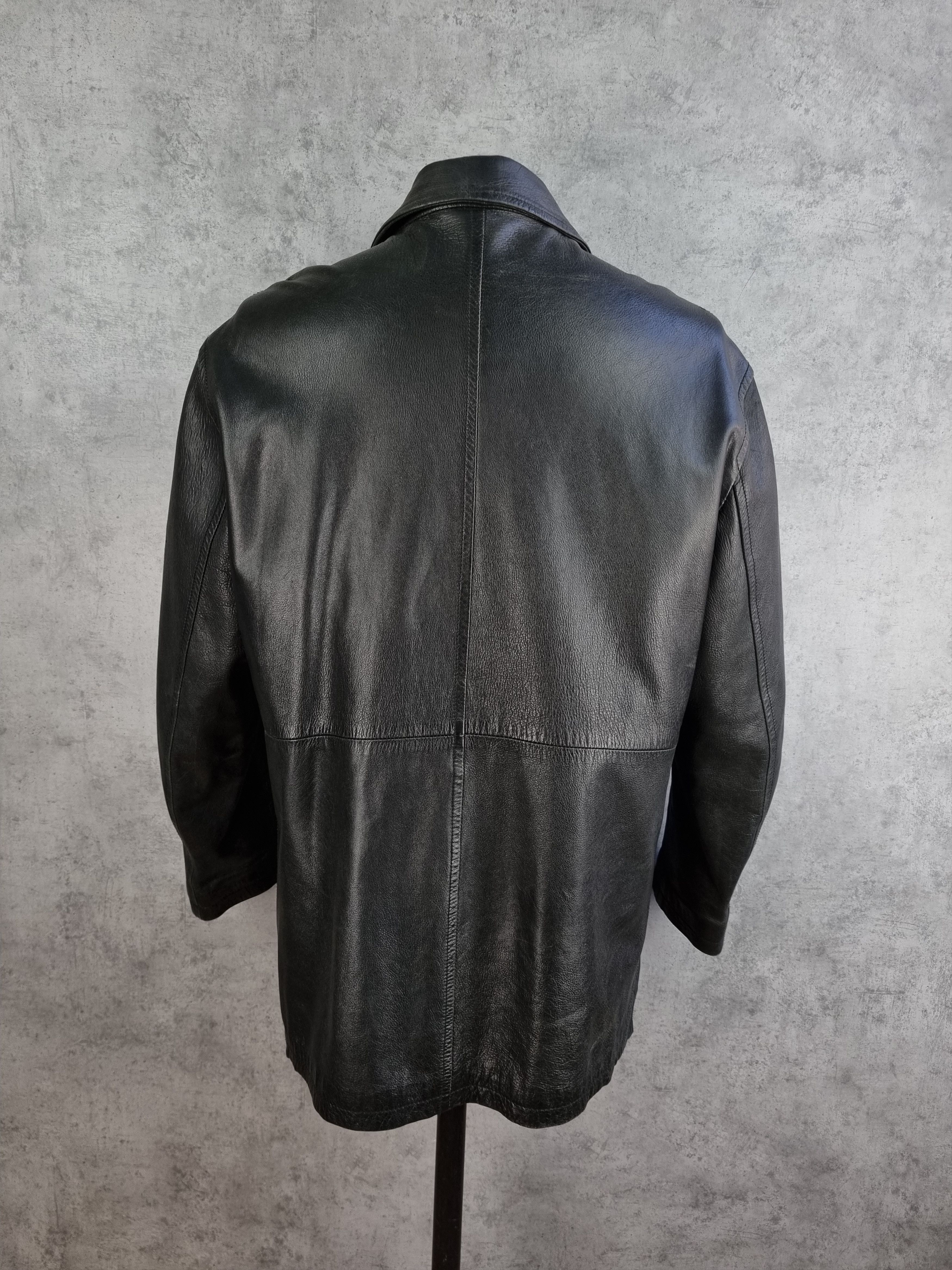 Prada × Vintage Prada Milano Leather Jacket made in Italy Size US L / EU 52-54 / 3 - 4 Thumbnail