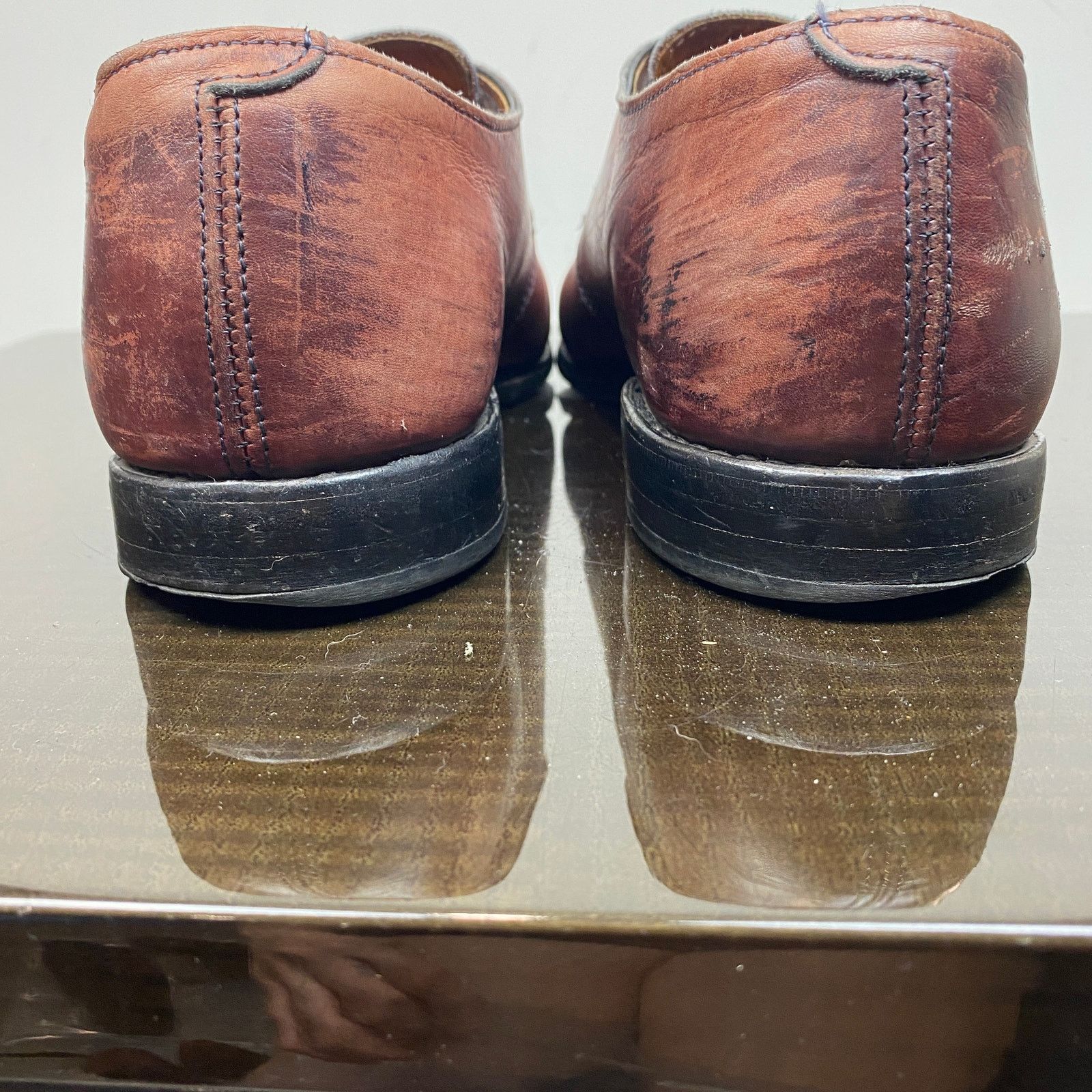 Allen Edmonds Allen Edmonds Warwick Monk Strap Leather Dress Shoes 10D Size US 10 / EU 43 - 10 Thumbnail