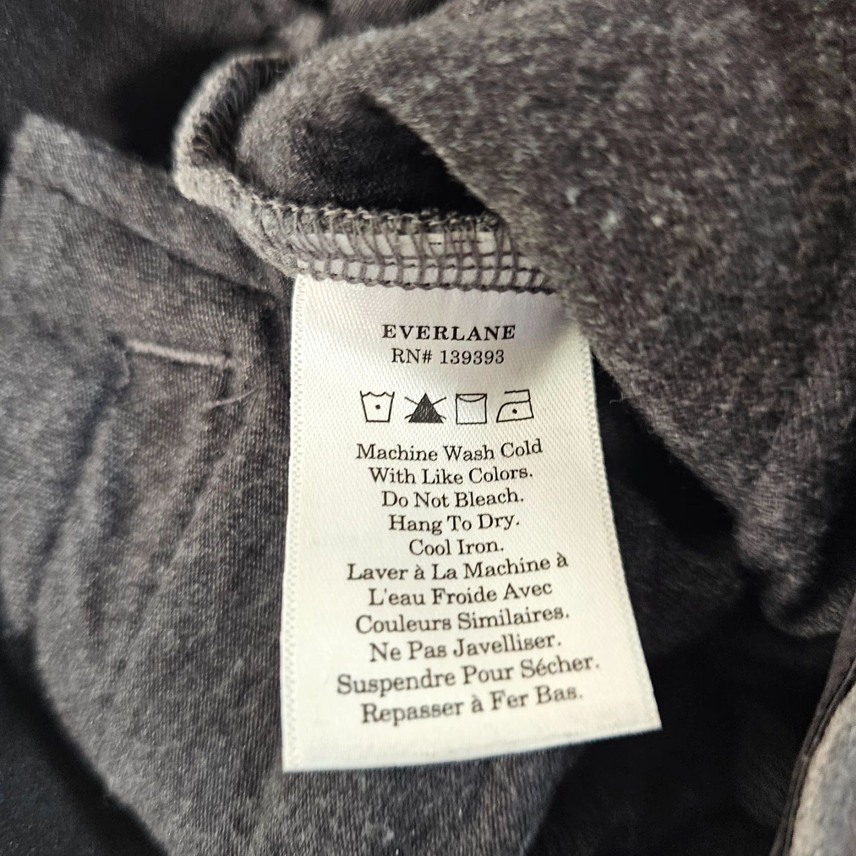 Everlane Everlane The Dream Pant M Pleated Pull On Cotton Blend Heather Gray Size 32" / US 10 / IT 46 - 5 Thumbnail