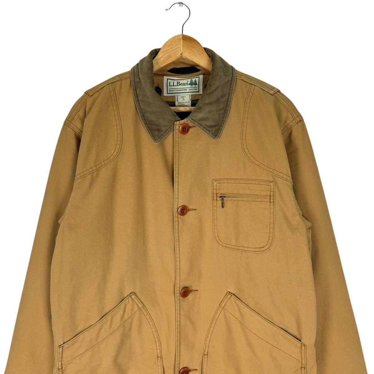 Hunter × L.L. Bean × Vintage ❄️LL BEAN CHORE HUNTING BUTTON JACKET Size US S / EU 44-46 / 1 - 5 Thumbnail