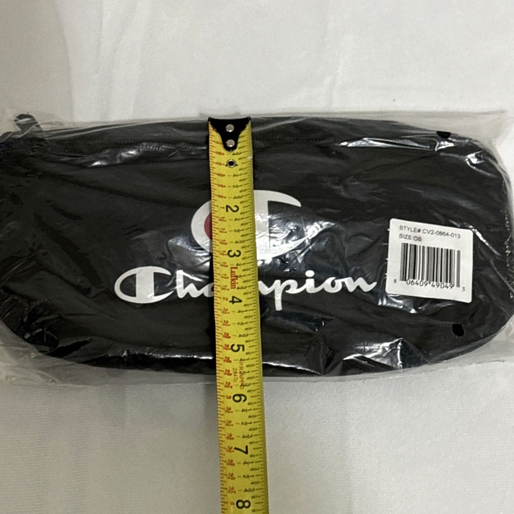 Champion Champion Waist Bag Fanny Pack Black Red NWT Brand New Sealed Men Size ONE SIZE - 8 Thumbnail