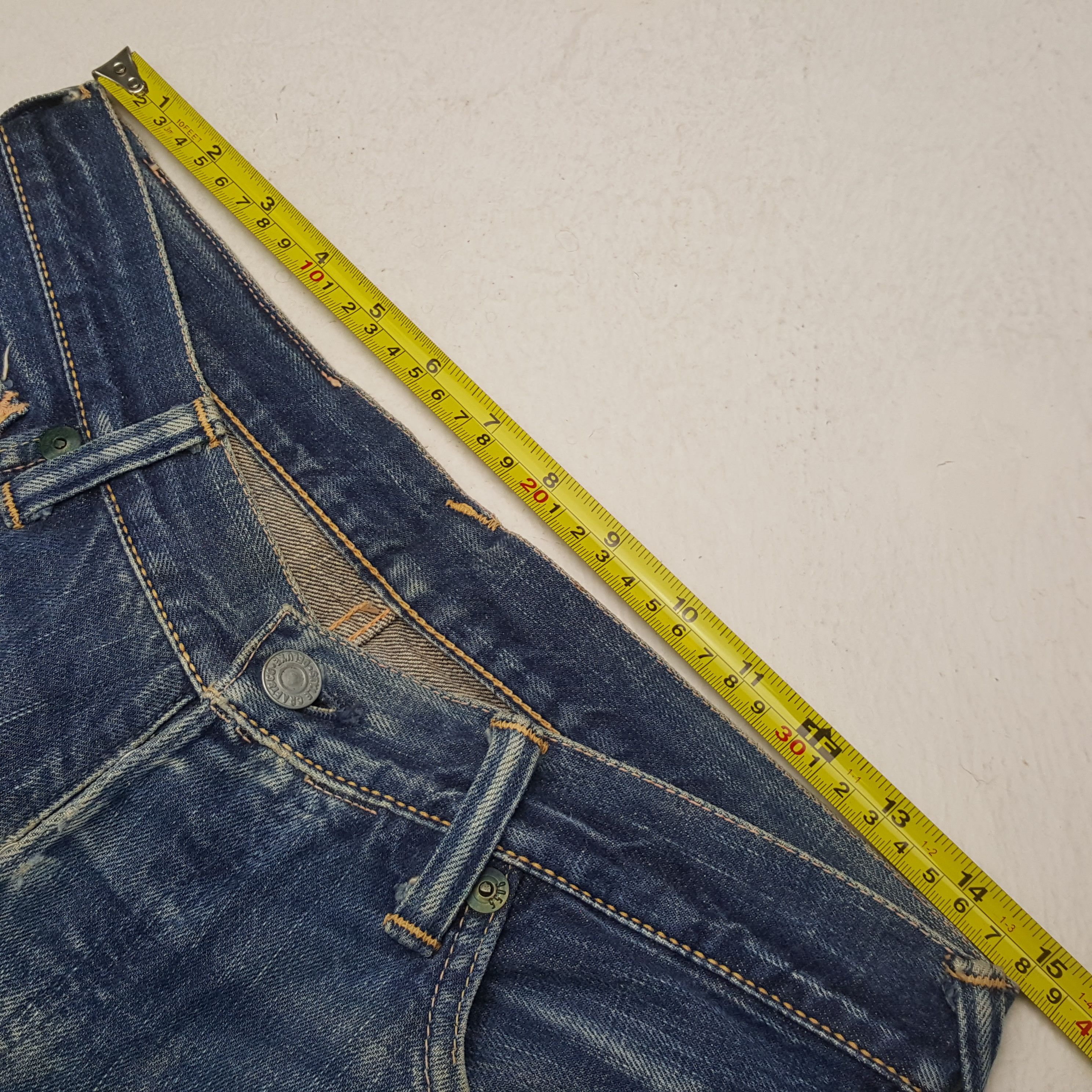 Evisu Vintage Evisu Japanese Brand Daicock Custom Denim Jeans RR9 Size US 30 / EU 46 - 7 Thumbnail