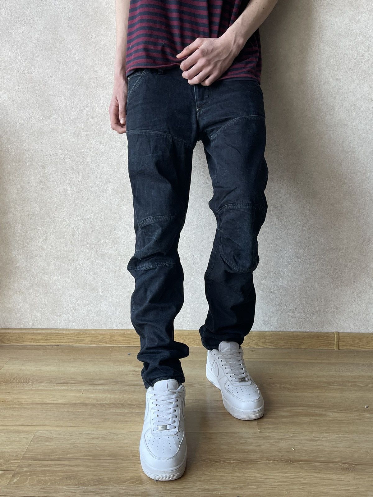 G-Star Vintage G Star Raw Distressed Knee Denim Jeans y2k drip Size US 30 / EU 46 - 4 Thumbnail