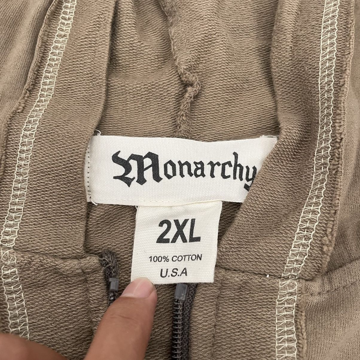 Monarchy Monarchy cross zip hoodie death note styled Size US XL / EU 56 / 4 - 6 Thumbnail