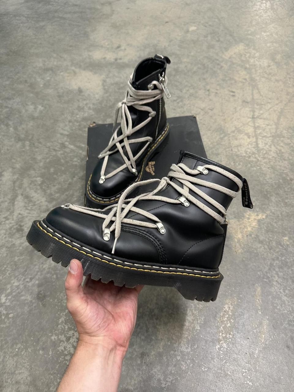Dr. Martens × Rick Owens Rick Owens Dr Martens 1460 Bex Boots Size 8 Size US 8 / EU 41 - 1 Thumbnail