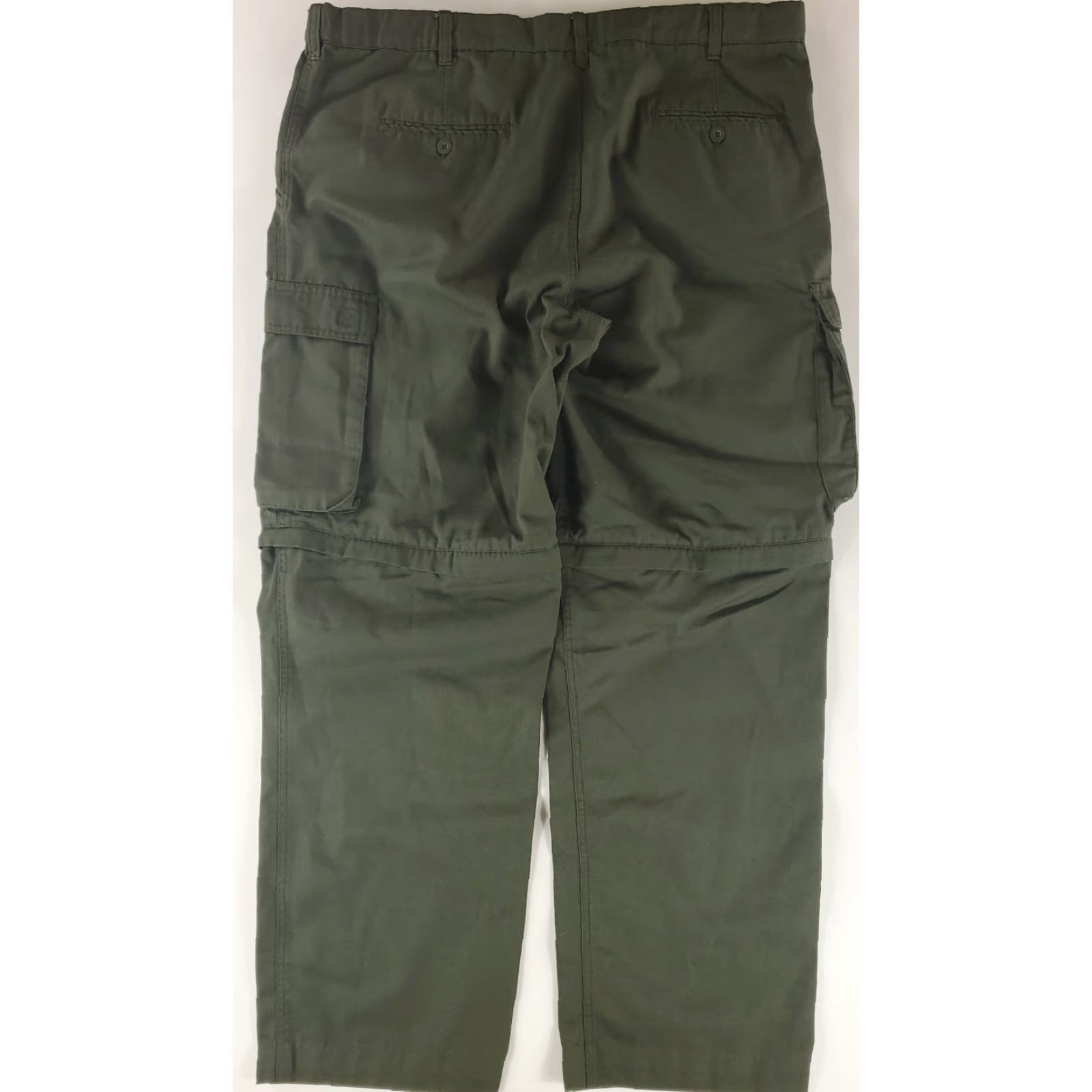 Vintage Boy Scouts BSA Switchback Cargo Pants Green Mens 42 Inseam 33 Actual Size US 42 / EU 58 - 3 Thumbnail